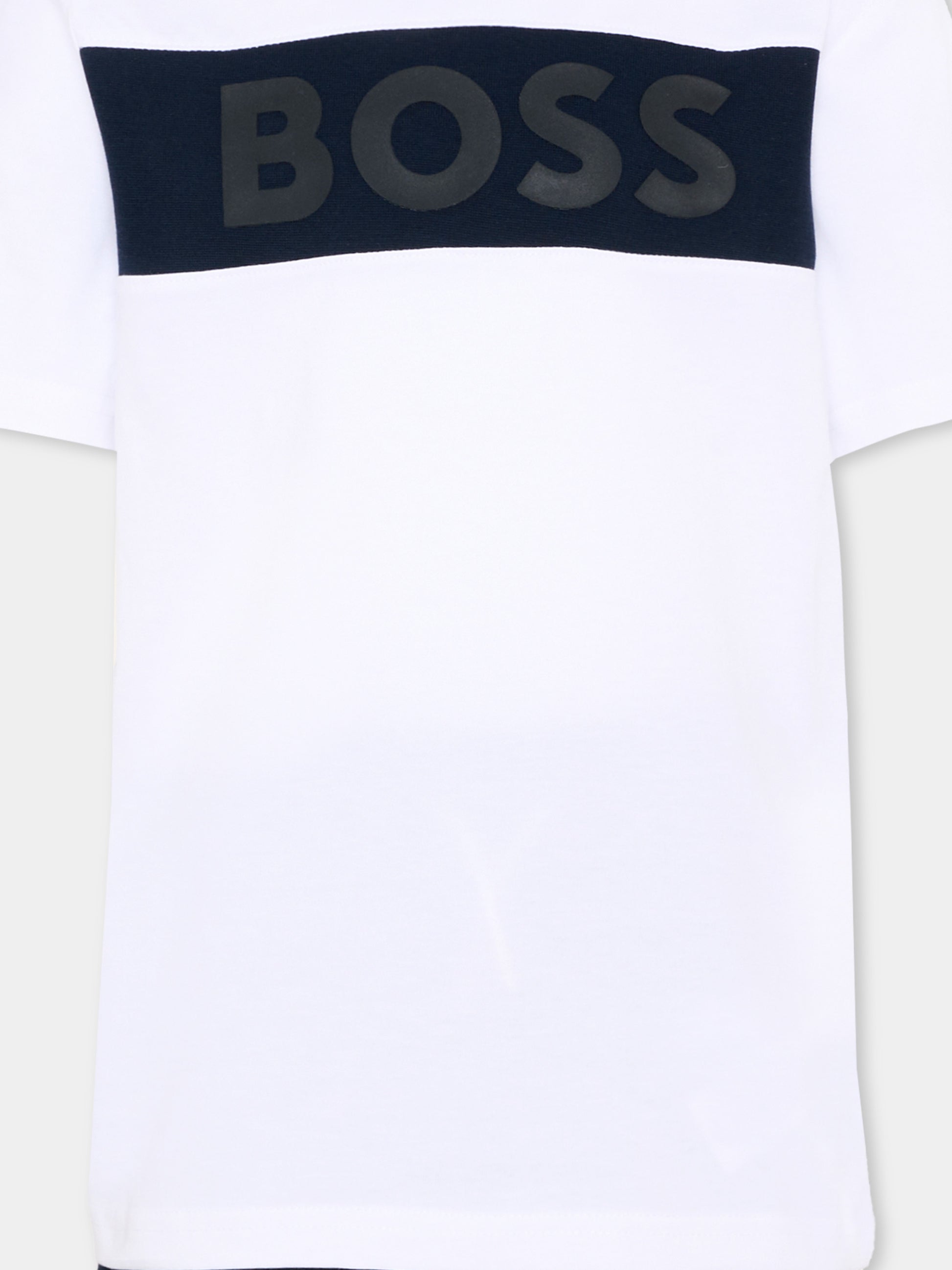 Completo sportivo multicolor per bambino logo,Boss,J52061 10P