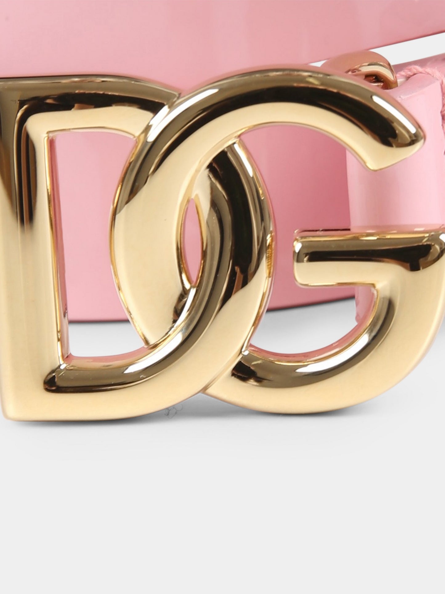 Cintura rosa per bambina con logo