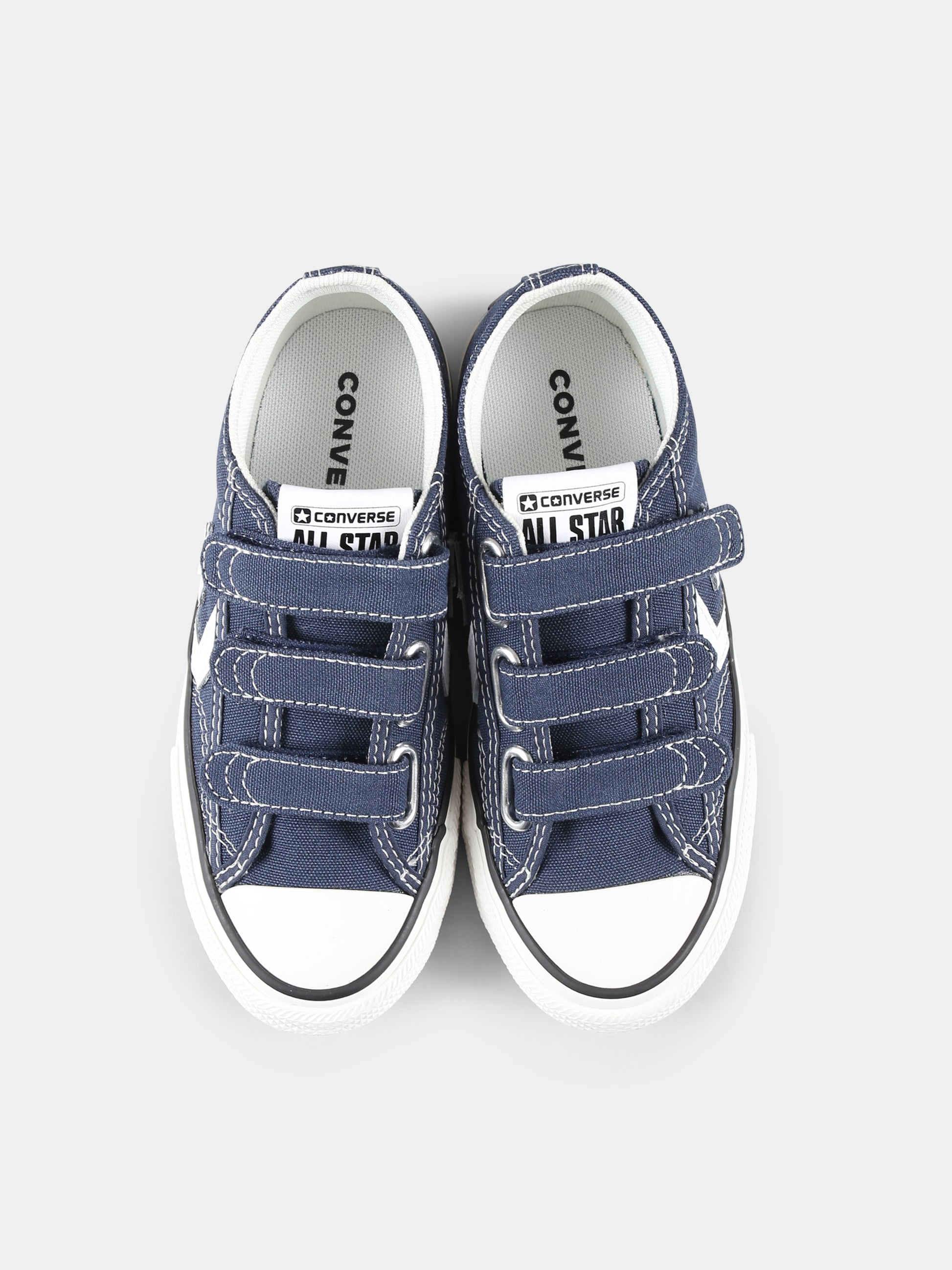 Sneakers Star Player 76 blu per bambino,Converse,A05217C NAVY
