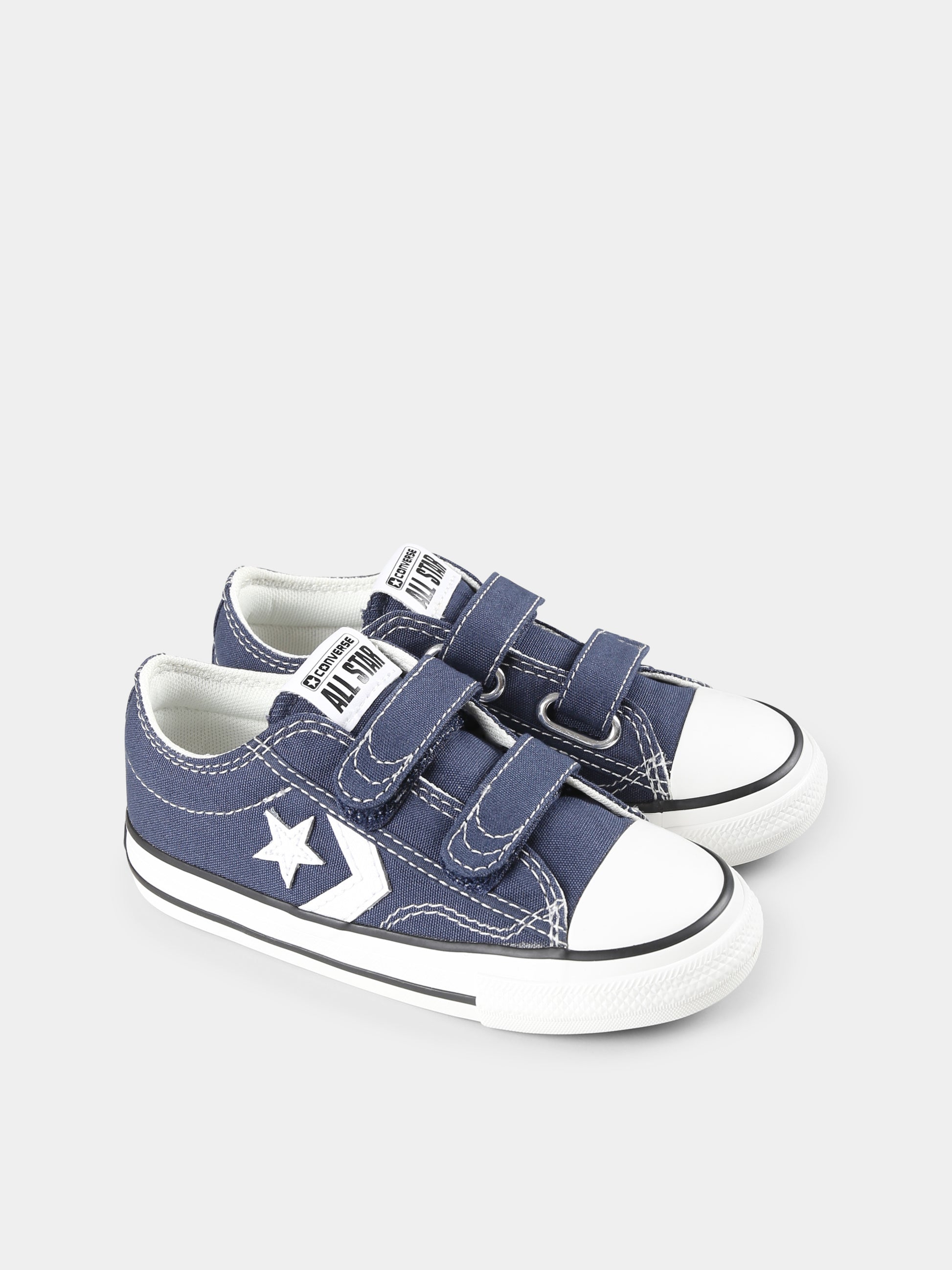 Sneakers Star Player 76 blu per neonato e bambino,Converse,A05221C NAVY