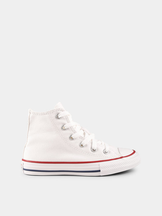 Sneakers Chuck Taylor All Star bianche per bambini,Converse,3J253C BIANCO OTTICO