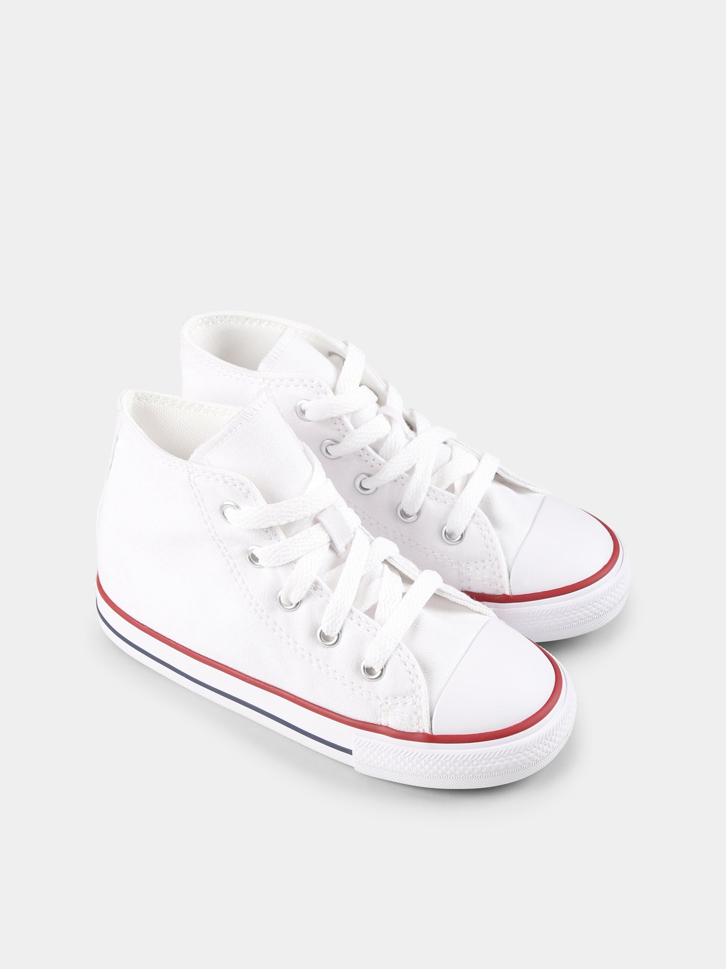 Sneakers Chuck Taylor All Star bianche per neonati e bambini,Converse,7J253C BIANCO OTTICO