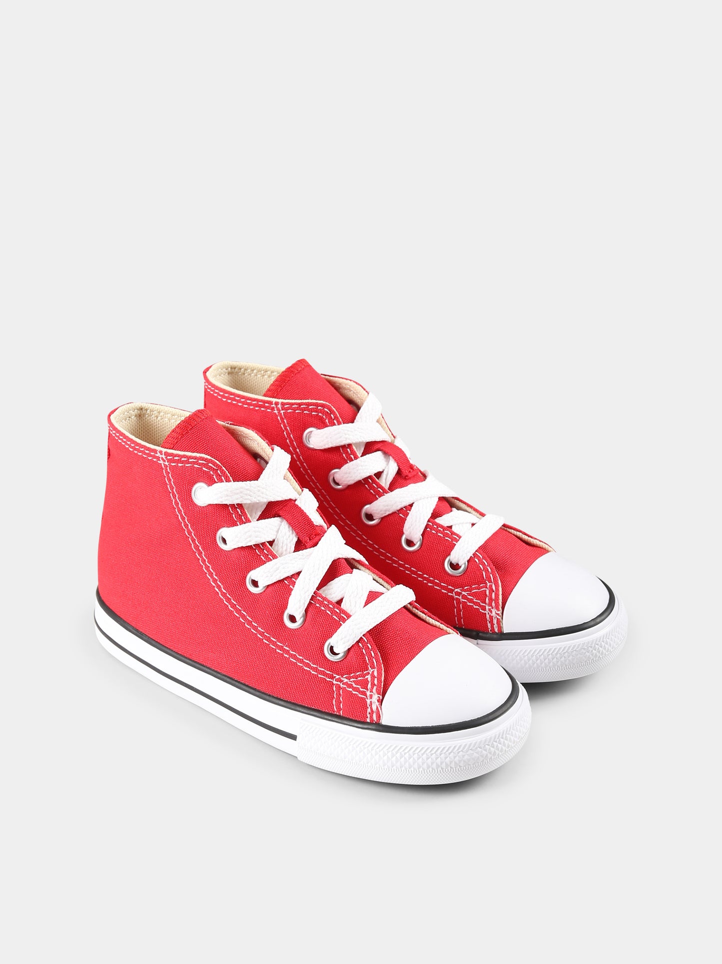 Sneakers Chuck Taylor All Star rosse per neonati e bambini