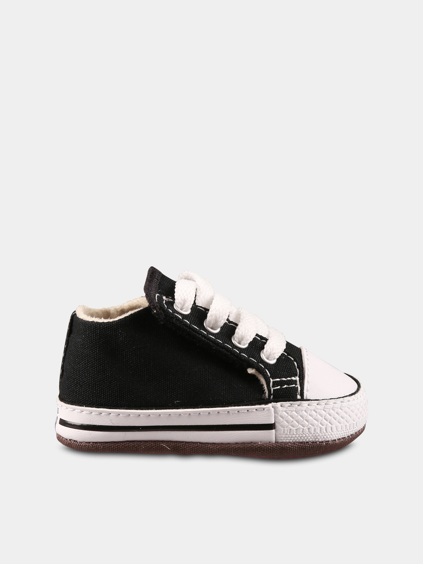 Sneakers Chuck Taylor All Star Cribster nere per neonati,Converse,865156C NERO