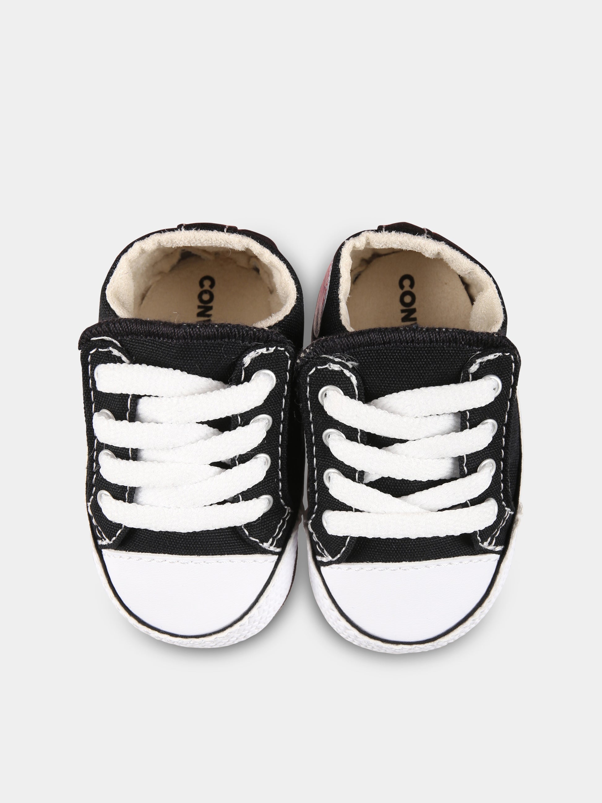 Sneakers Chuck Taylor All Star Cribster nere per neonati,Converse,865156C NERO