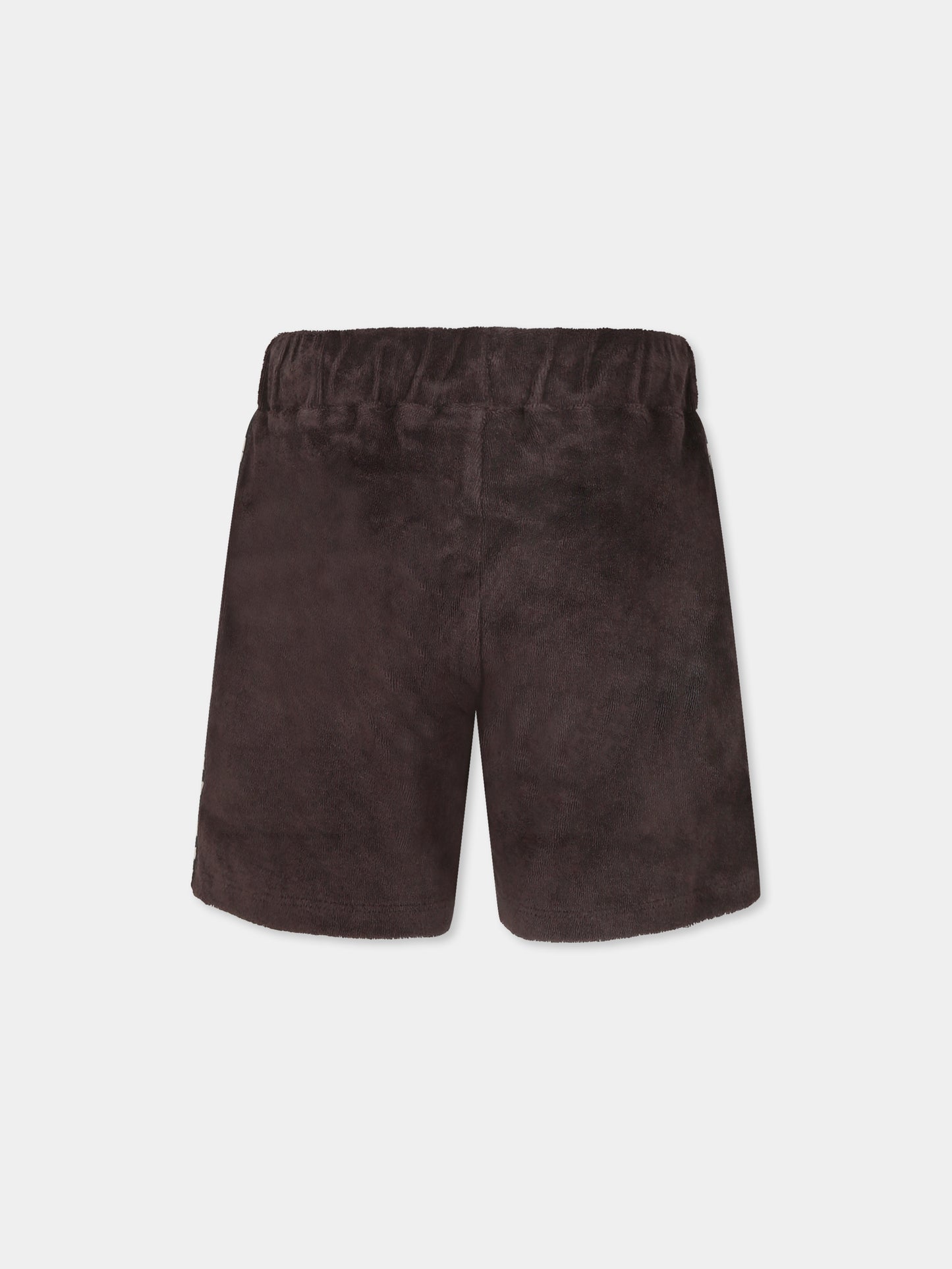 Shorts grigi per bambini con pianoforte,Mini Rodini,2523014899