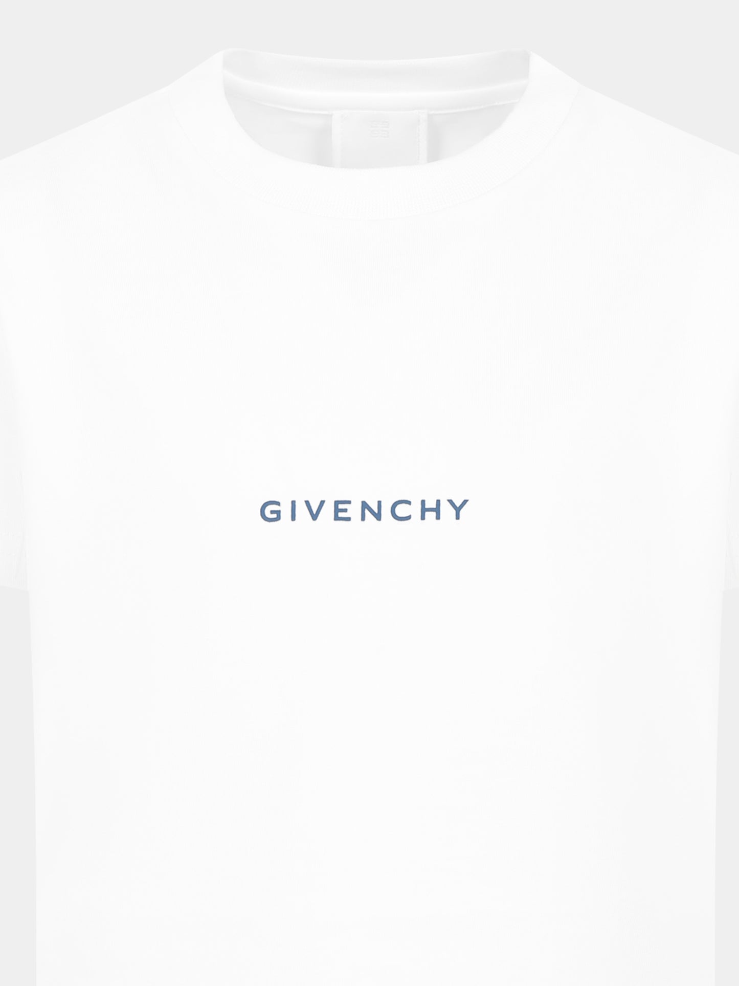T-shirt bianca per bambino con logo