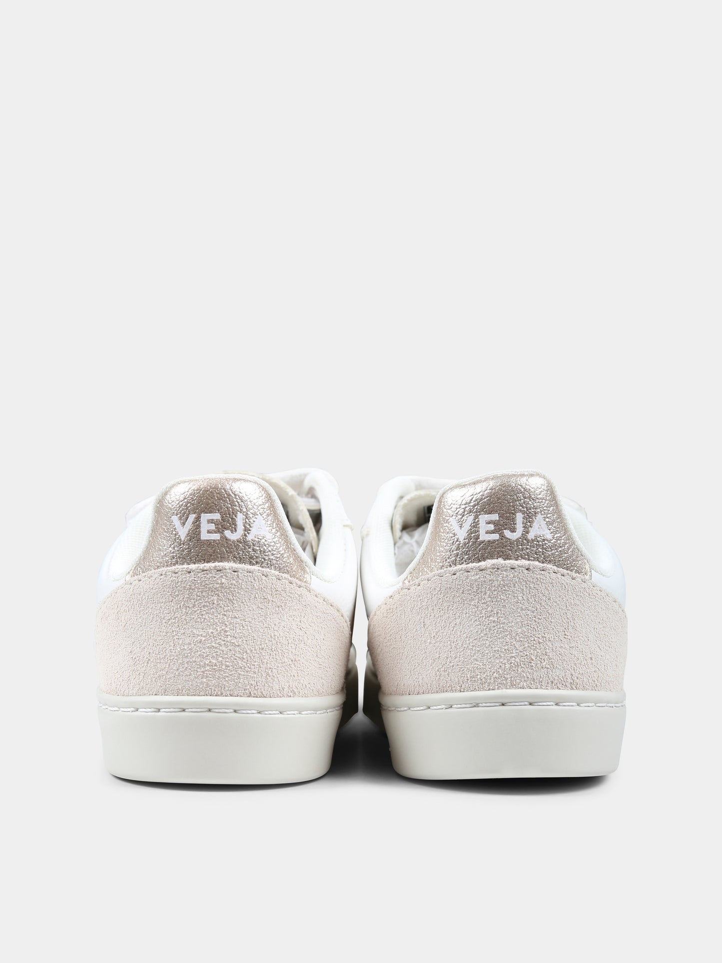 Sneakers bianche per bambina con logo,Veja,CV0520647C