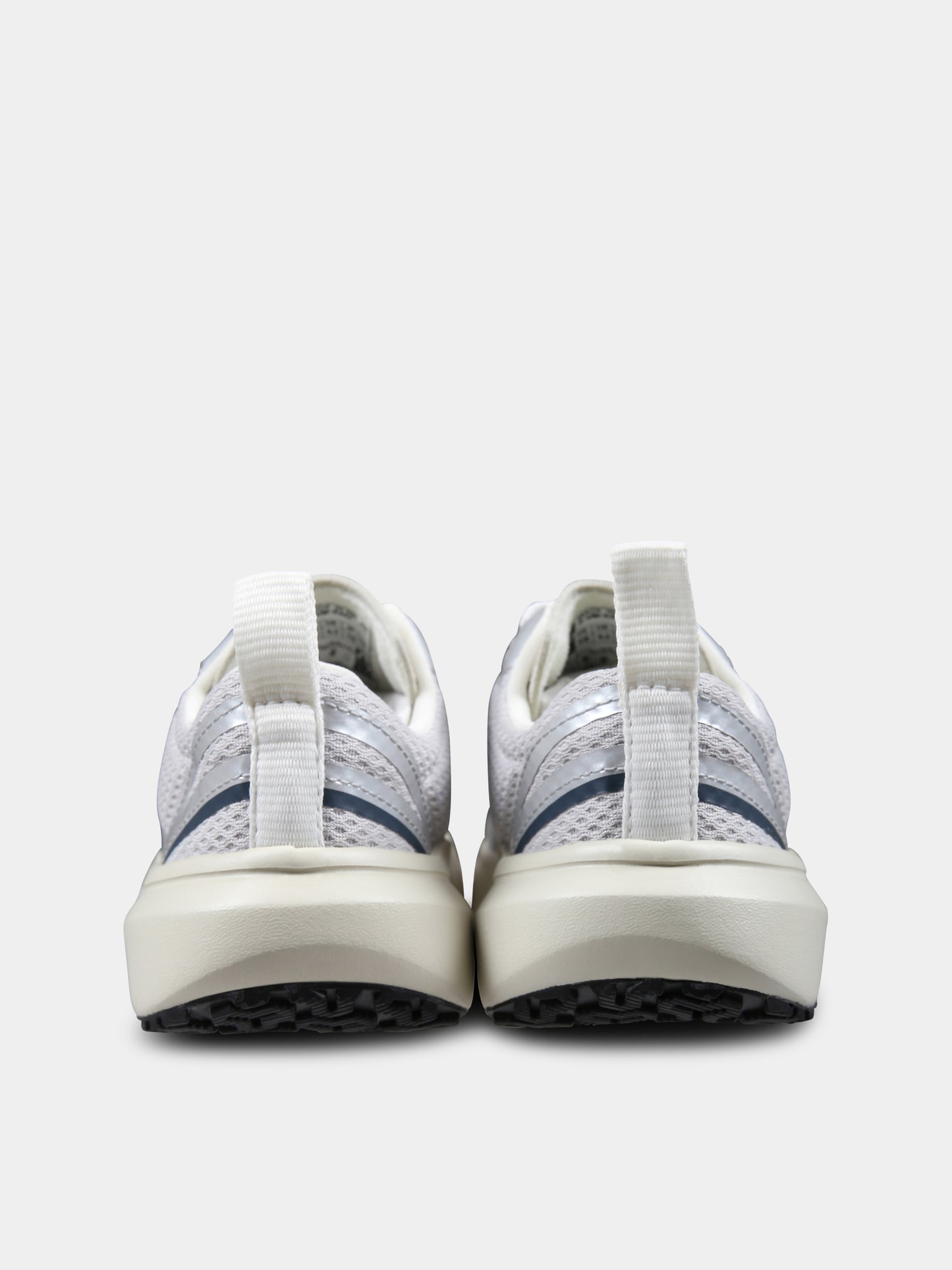 Sneakers grigie per bambino con logo