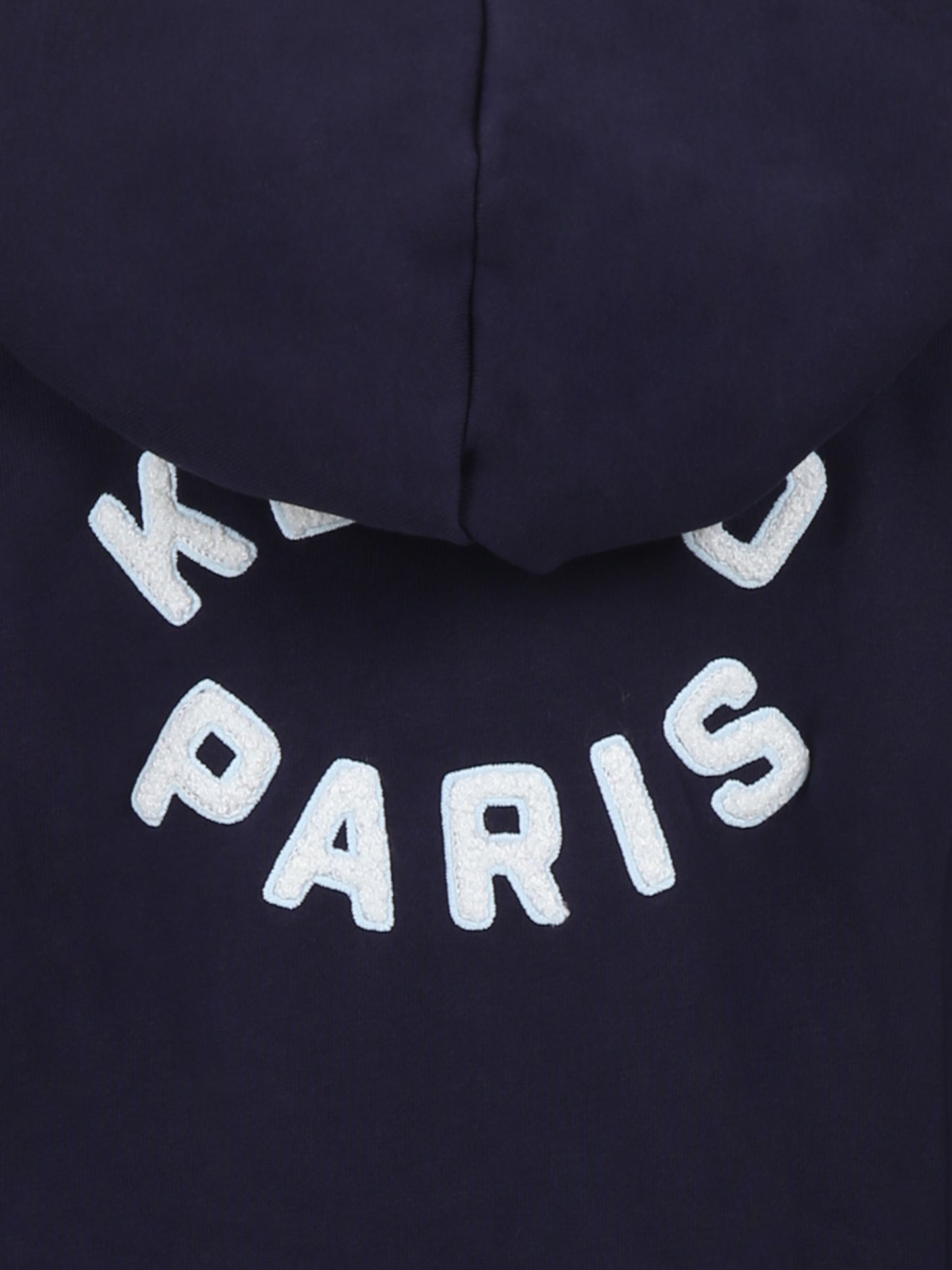 Felpa blu per bambini con logo,Kenzo Kids,K61176 848