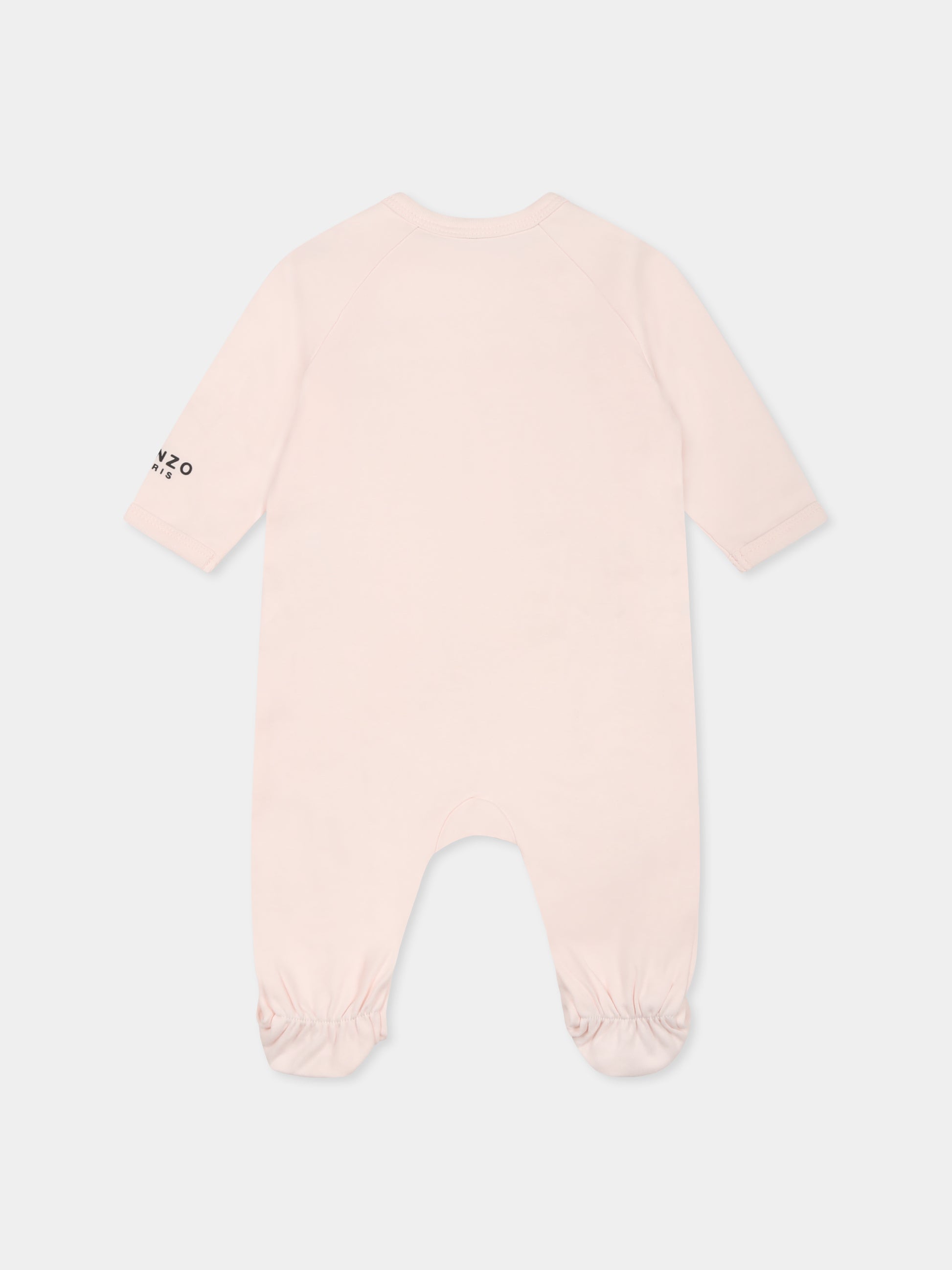 Set tutine rosa per neonata con tigre Kotora,Kenzo Kids,K60869 47R