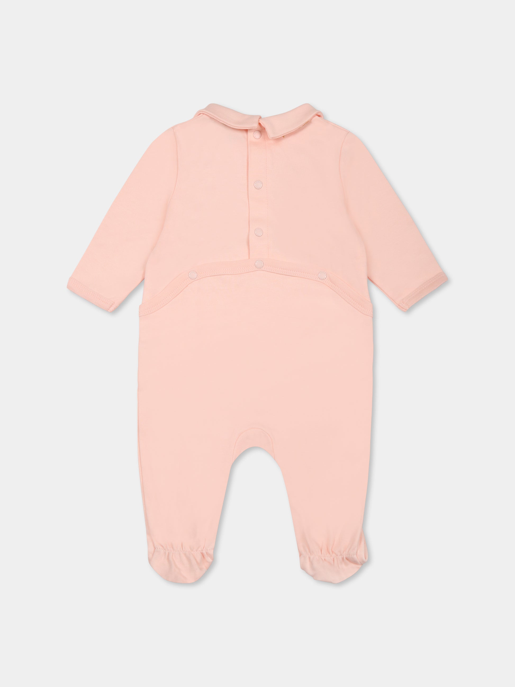 Set tutine rosa per neonata con tigre Kotora,Kenzo Kids,K60869 47R