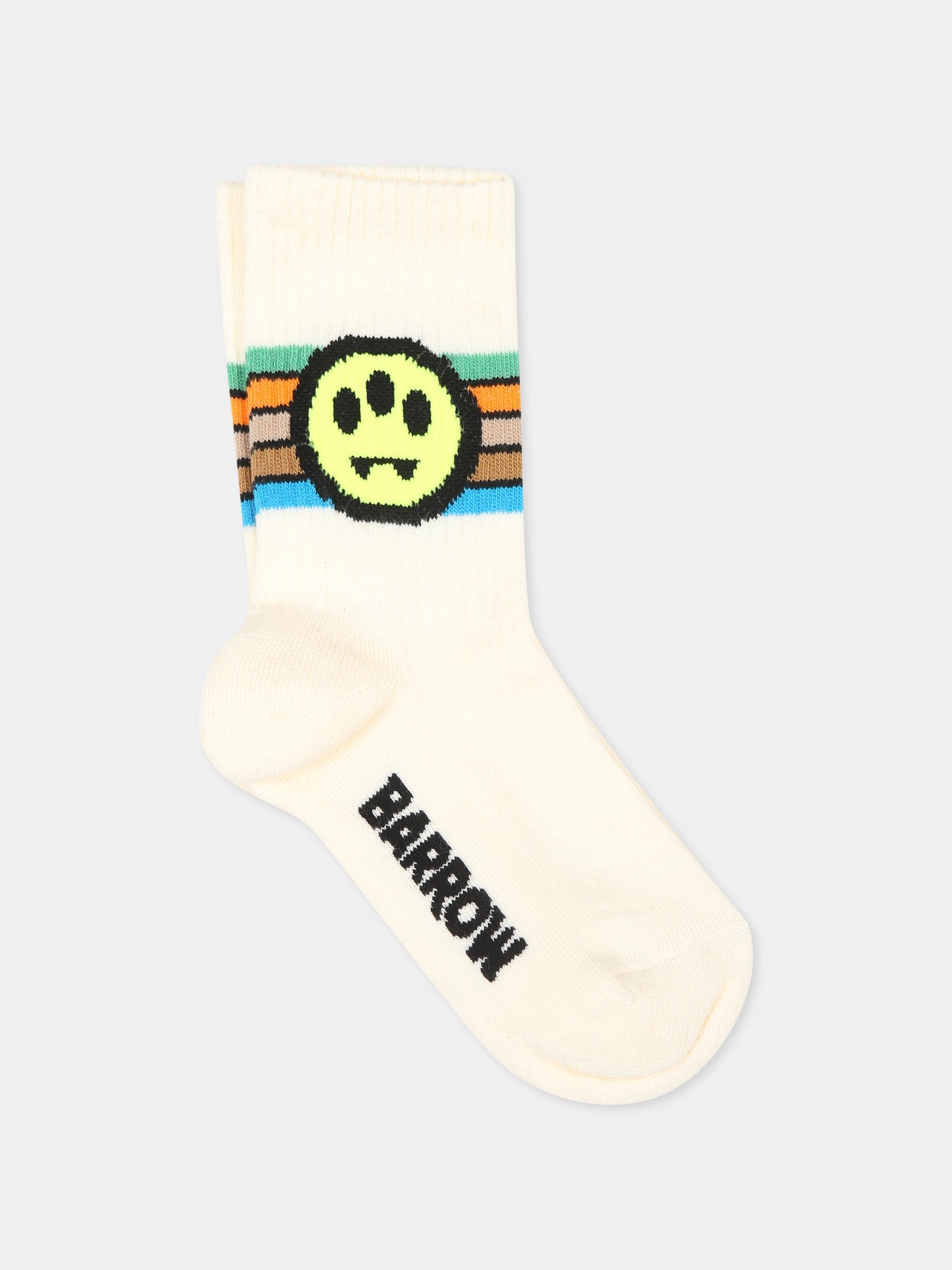 Calze avorio per bambini con smile,Barrow,S4BKJUSO093 013