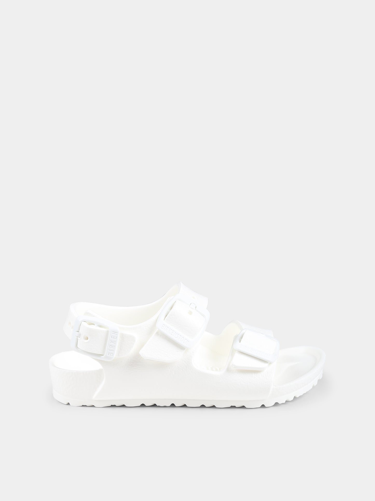 Sandali bianchi Milano EVA Kids per bambini con logo,Birkenstock,1019458 MILANO GOMMA