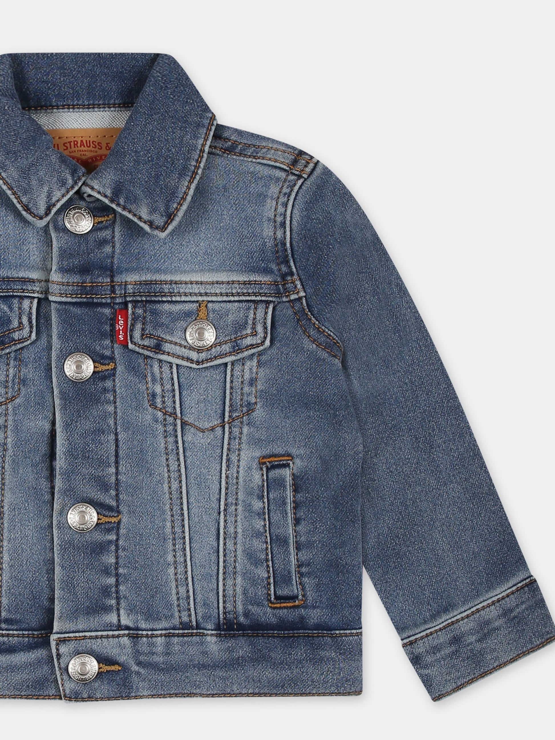 Giubbotto di jeans denim per neonati,Levi's Kids,M316 MDK