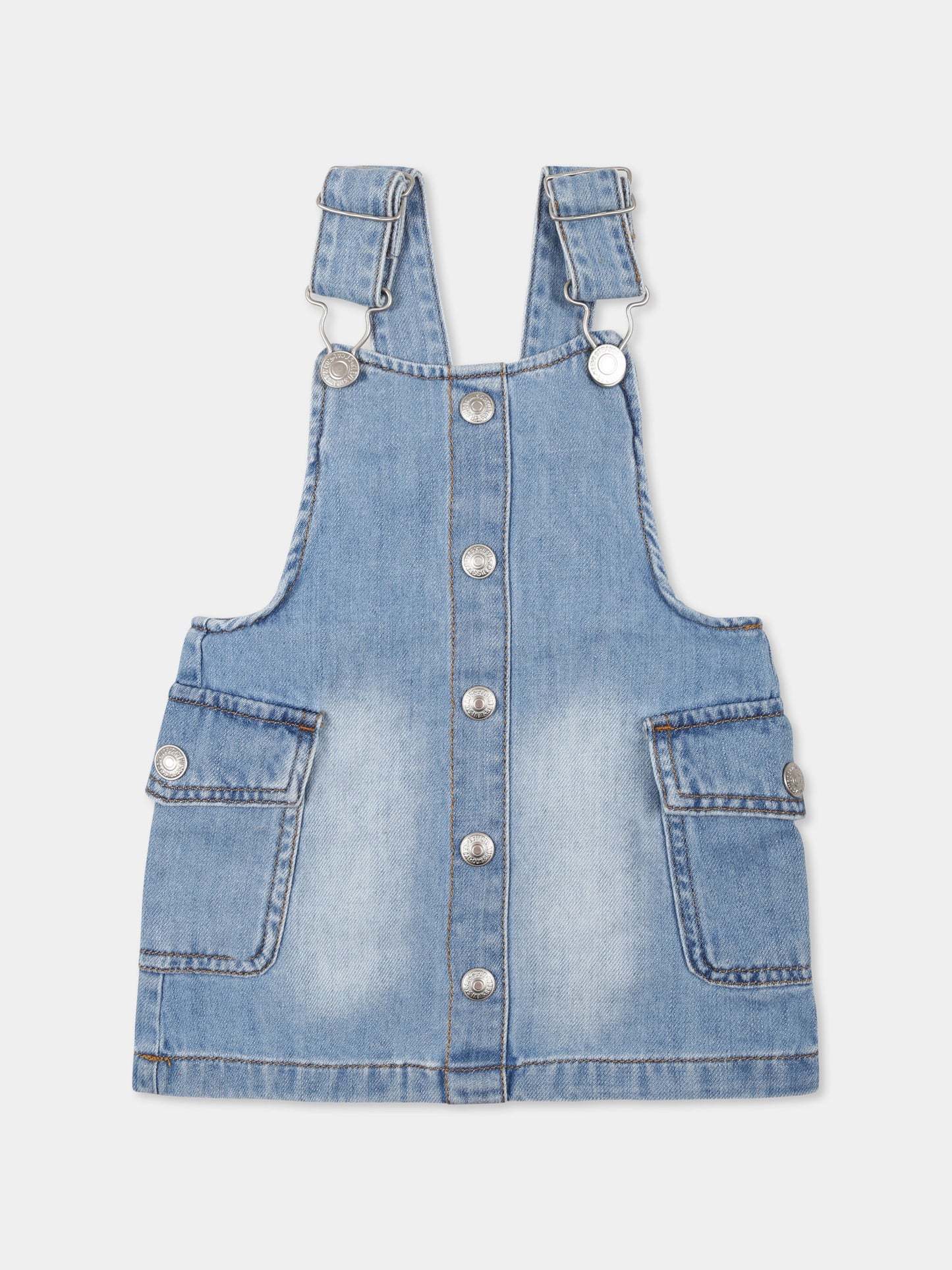 Salopette denim per neonata,Levi's Kids,M257 L9V