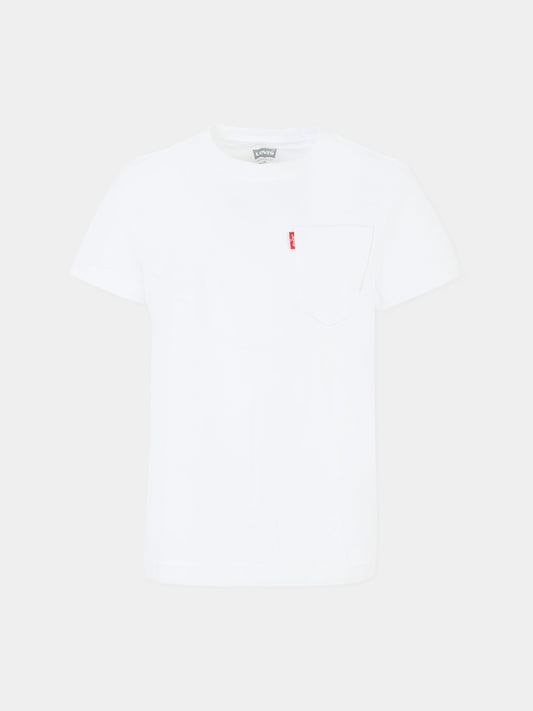 T-shirt bianca per bambino,Levi's Kids,M359 W1T