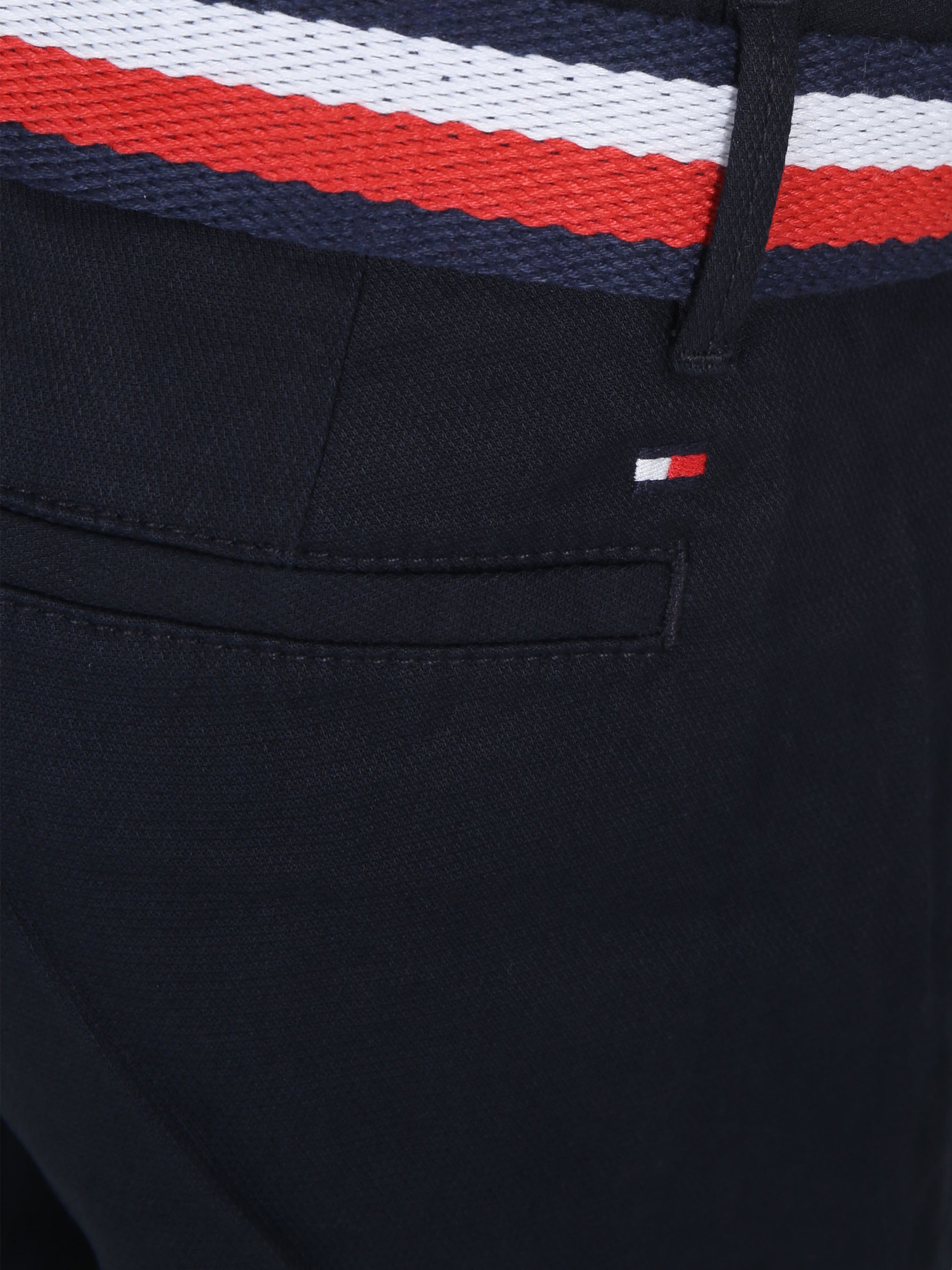 Shorts blu per bambino con bandierina,Tommy Hilfiger Junior,24STHKB0KB08845 DW5