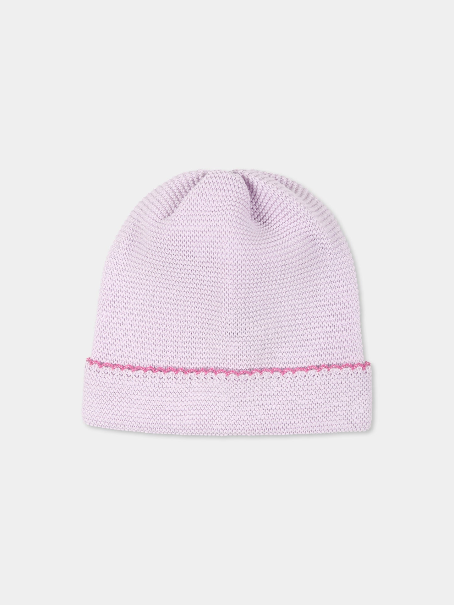 Cappello lilla per neonata,Little Bear,1121 GLICINE/PEONIA