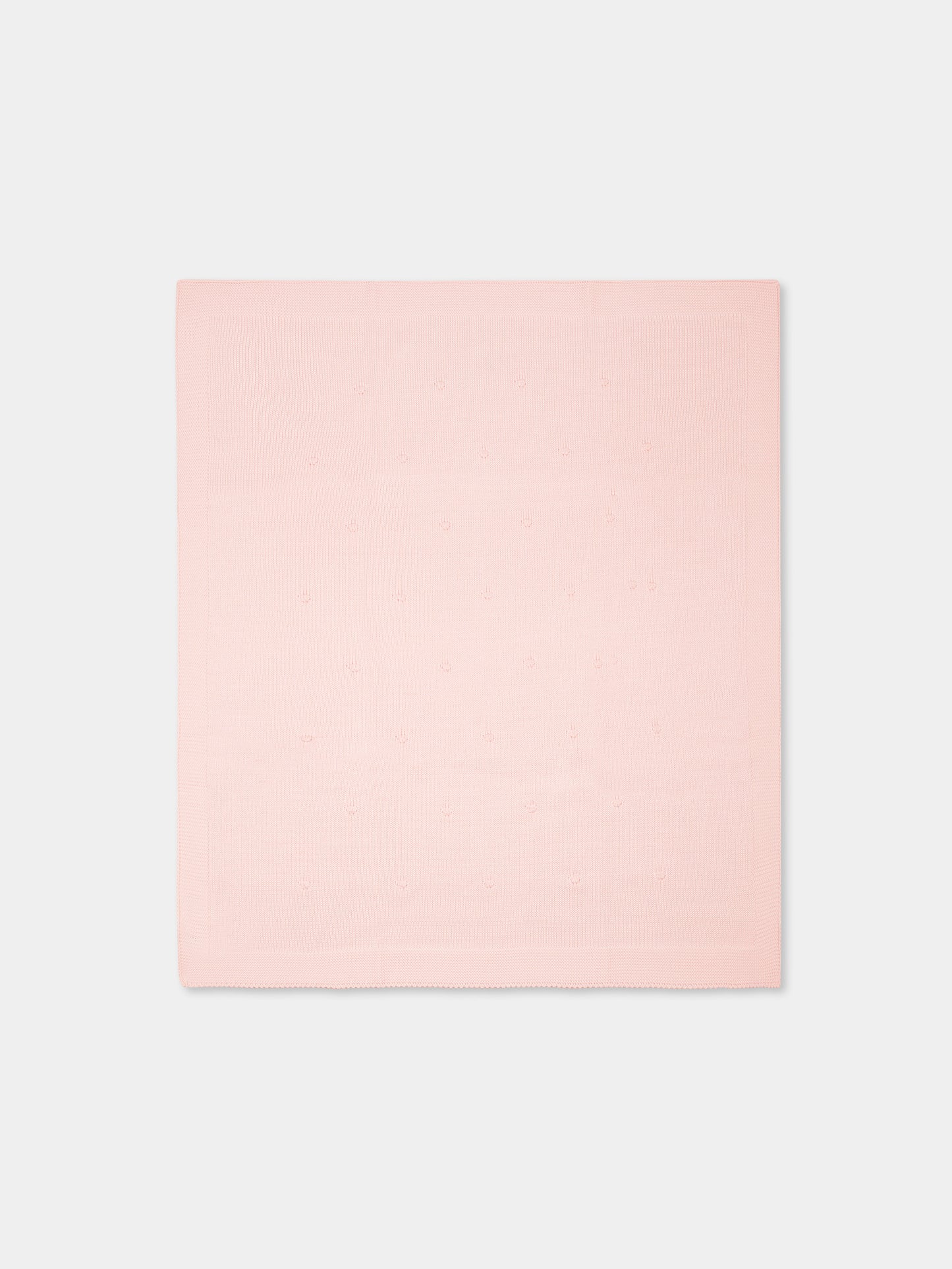 Coperta rosa per neonata con pois,Little Bear,1105 CIPRIA