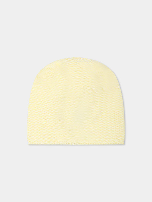 Cappello giallo per neonati