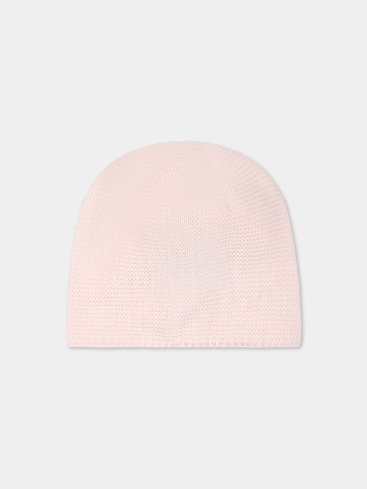 Cappello rosa per neonata