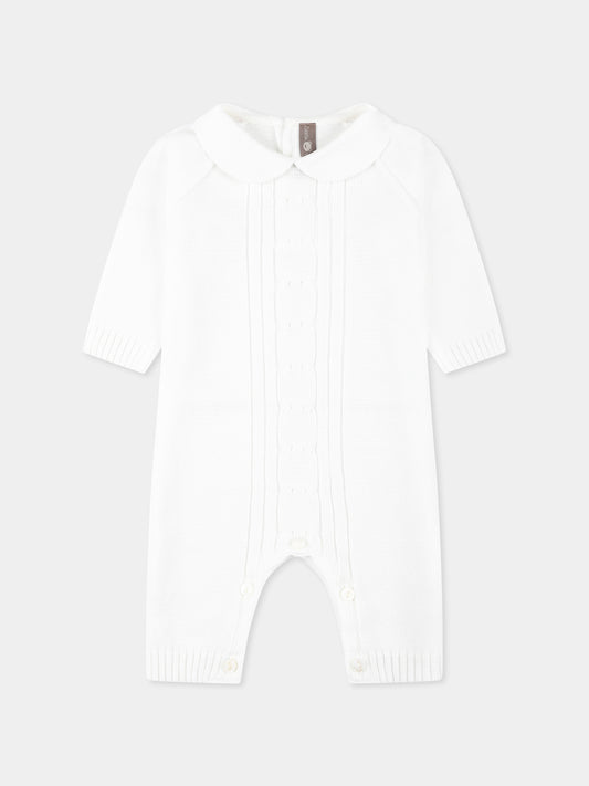 Tutina bianca per neonati,Little Bear,1112 BIANCO