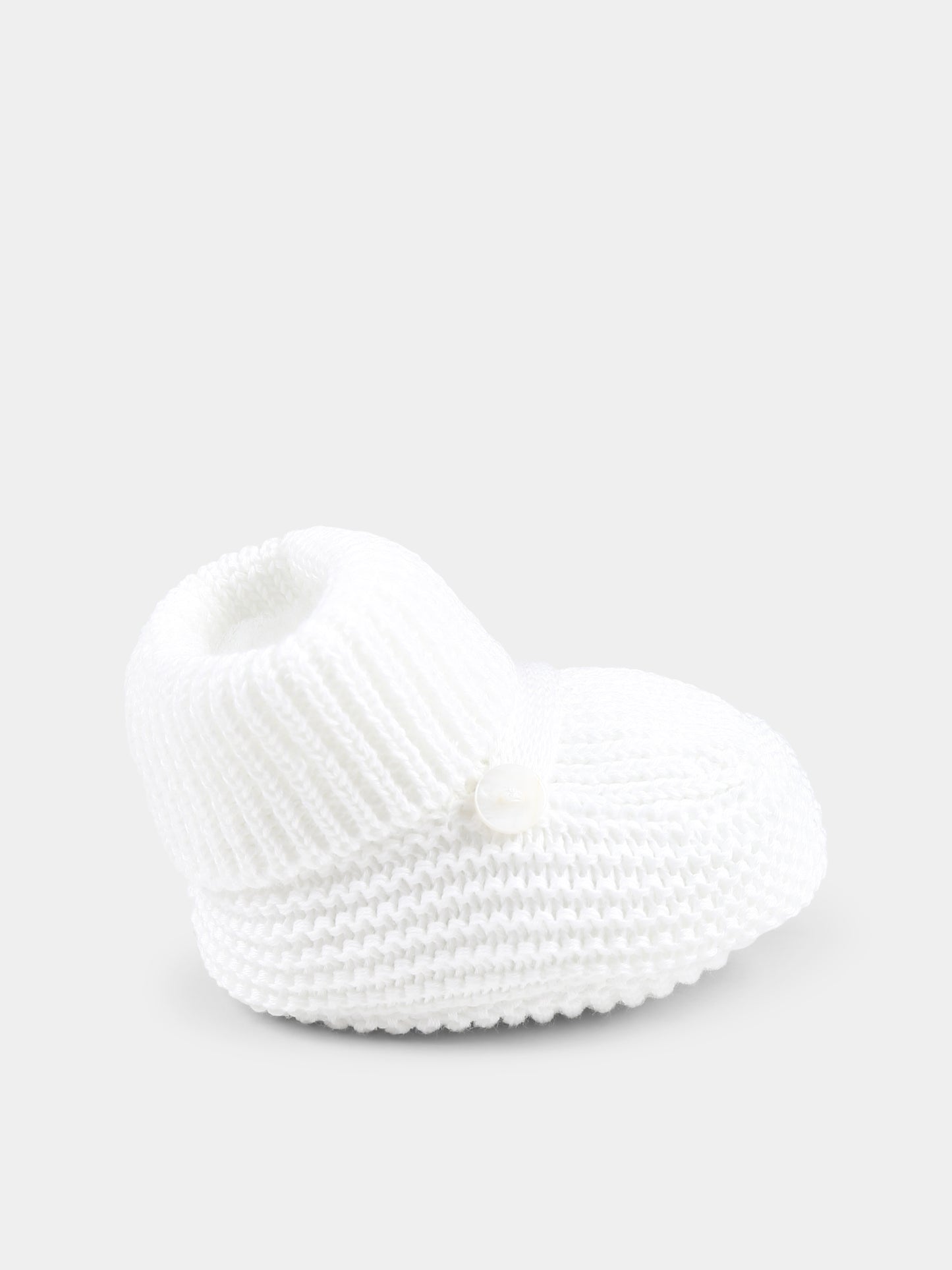 Babbucce bianche per neonati,Little Bear,1137 BIANCO