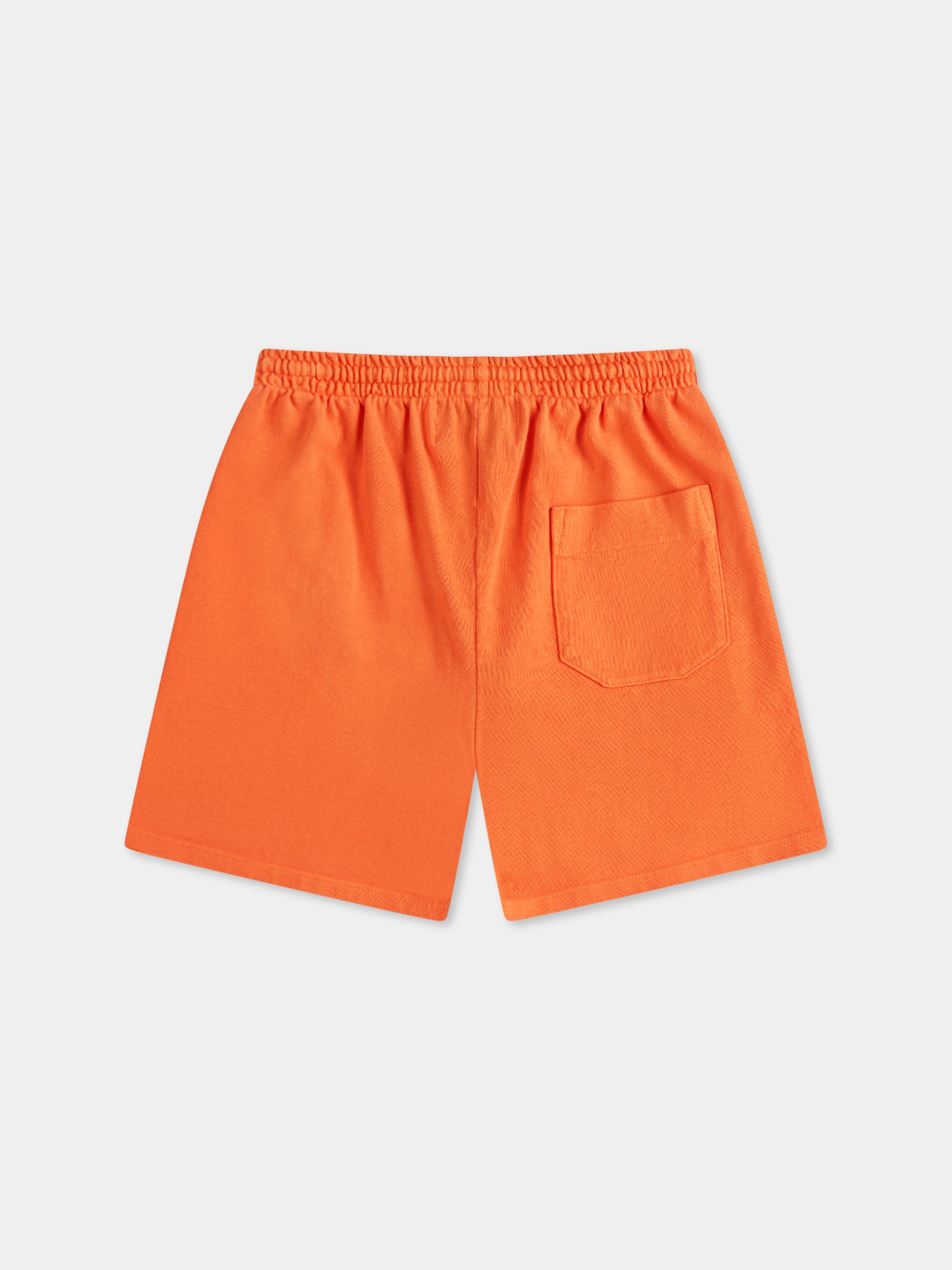 Shorts arancioni per bambini con logo,Bobo Choses,B125AC132