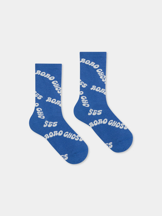 Set calze multicolor per bambini con logo