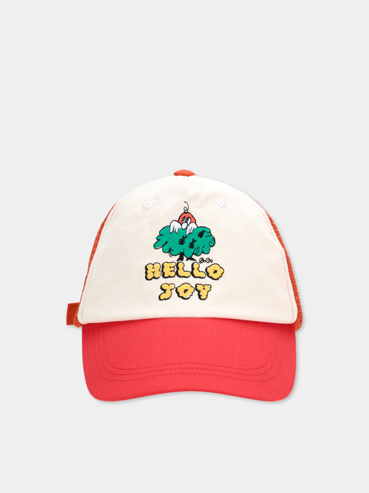 Cappello multicolor per bambini con scritta,Bobo Choses,B125AI022