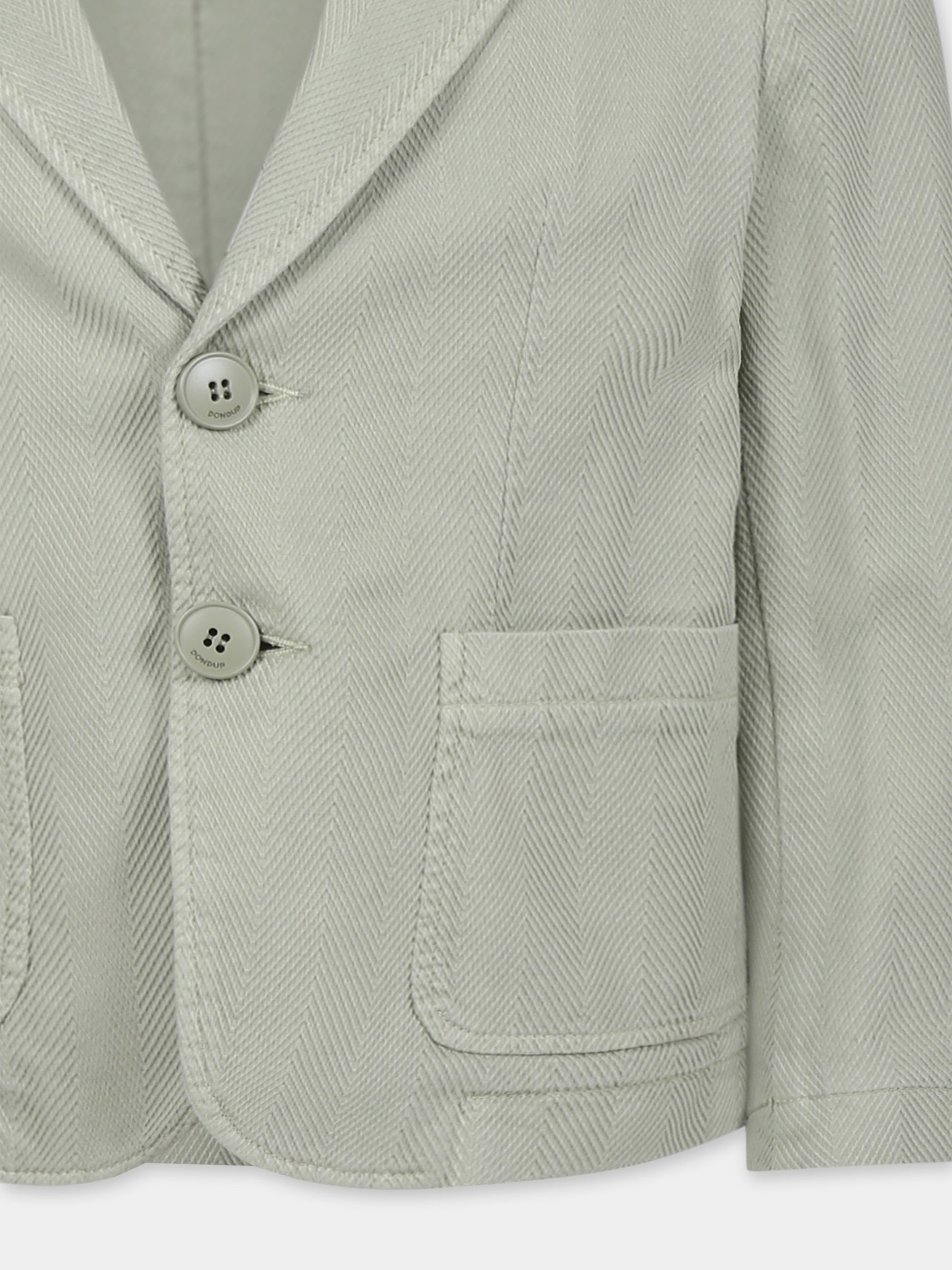 Giacca verde per bambino con logo,Dondup Kids,DMGC015 0 CE017 1052