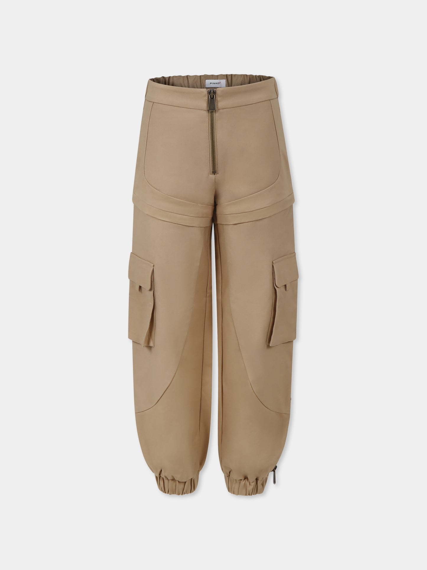 Pantaloni beige per bambina,Pinko,KFPA001 0 TV645 0062