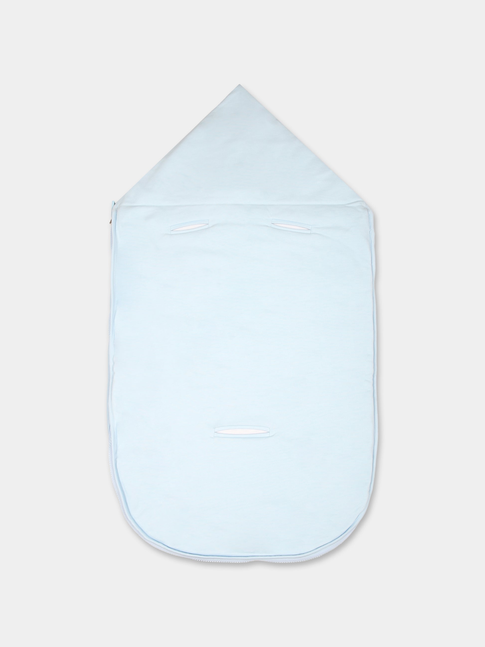 Sacco nanna celeste per neonato con Teddy Bear,Moschino Kids,MUE00P LCA30 40304