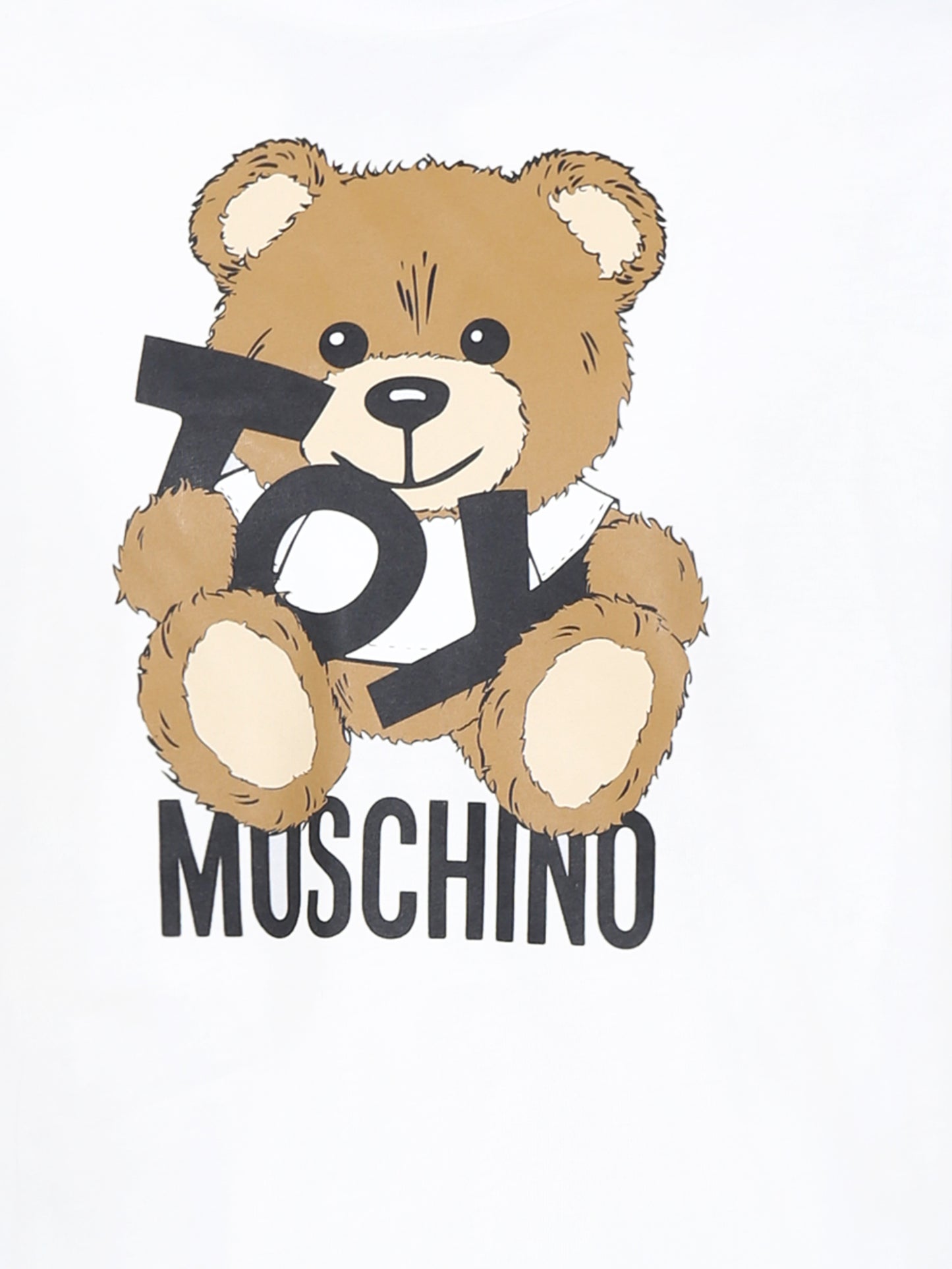 T-shirt bianca per bambini con Teddy Bear