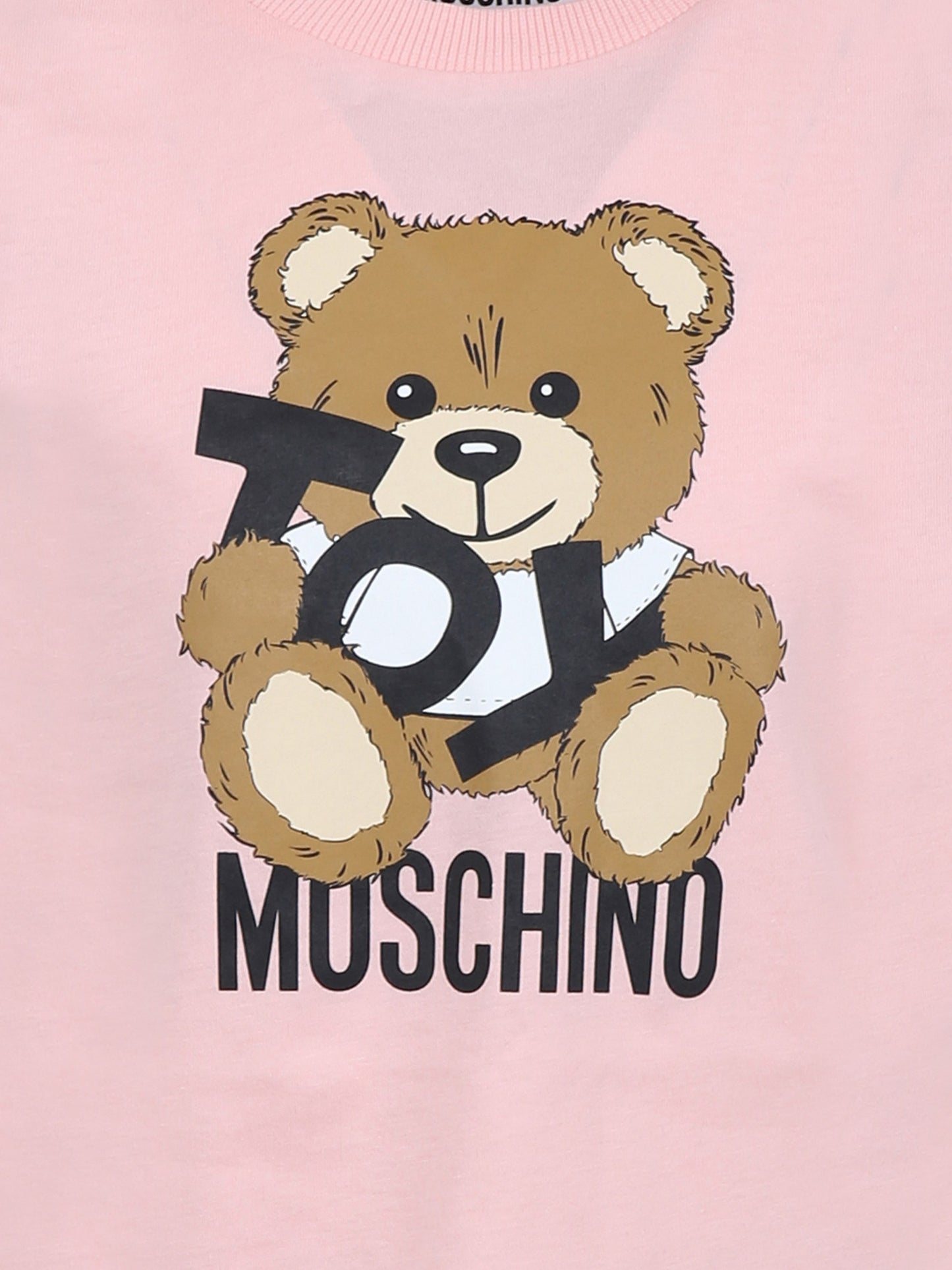 T-shirt rosa per bambina con Teddy Bear