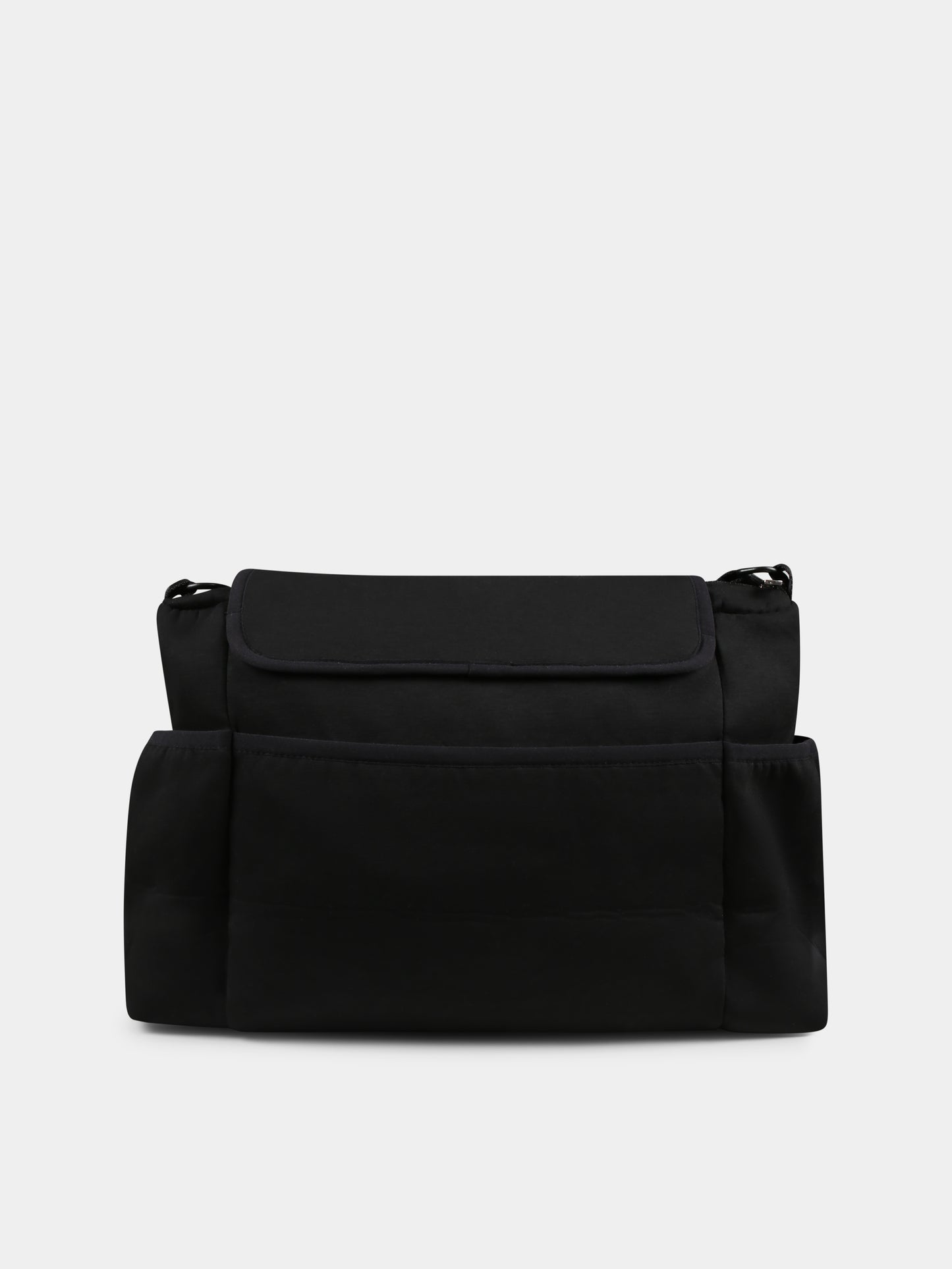 Borsa mamma nera per neonati con Teddy Bear