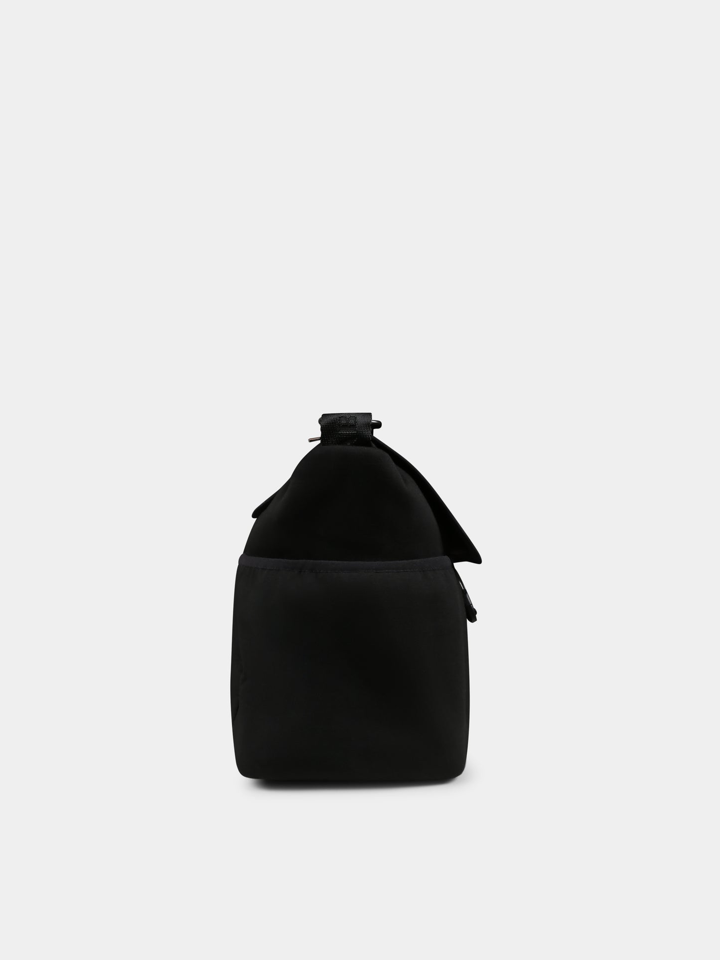Borsa mamma nera per neonati con Teddy Bear