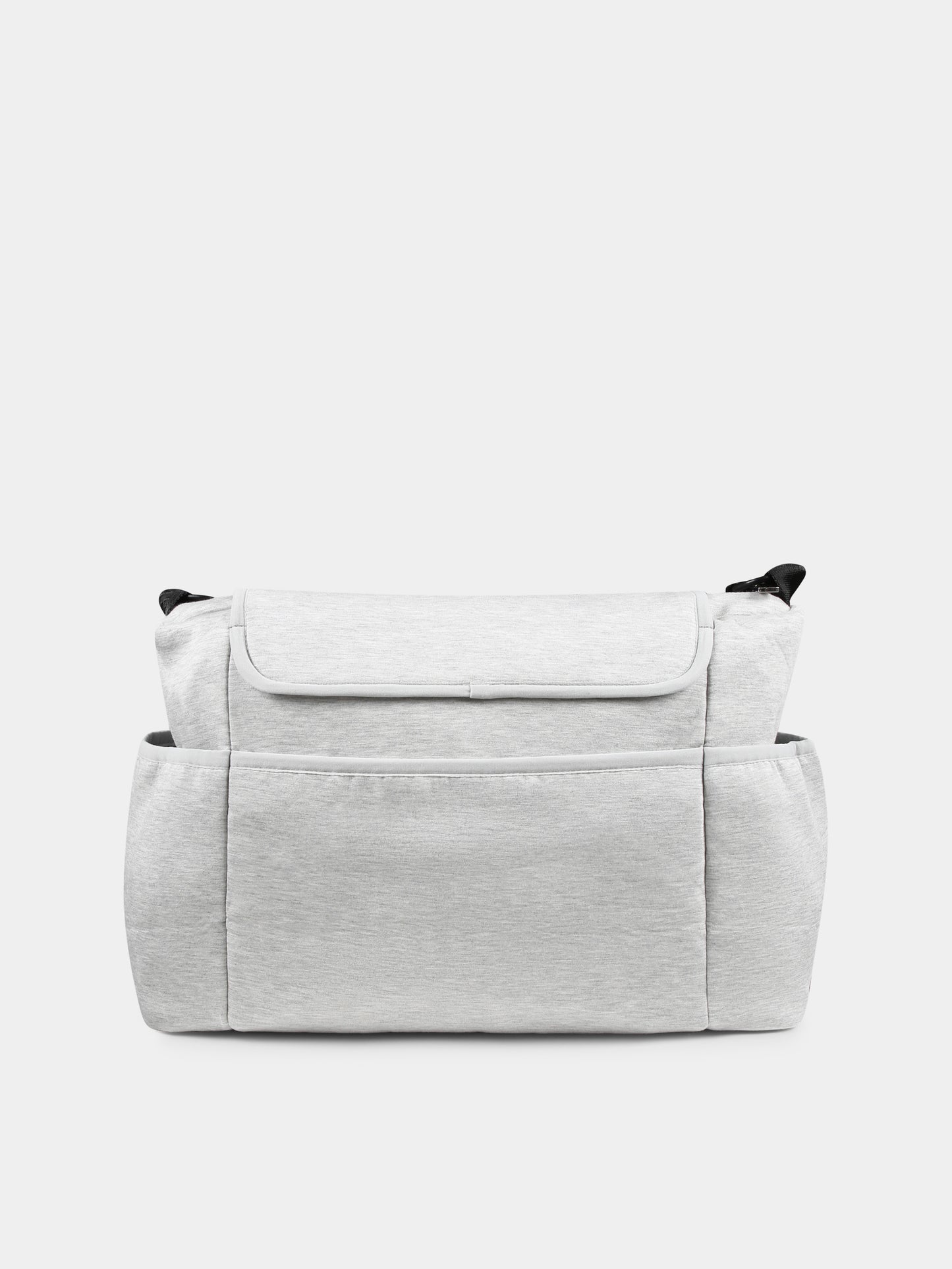 Borsa mamma grigia per neonati con Teddy Bear