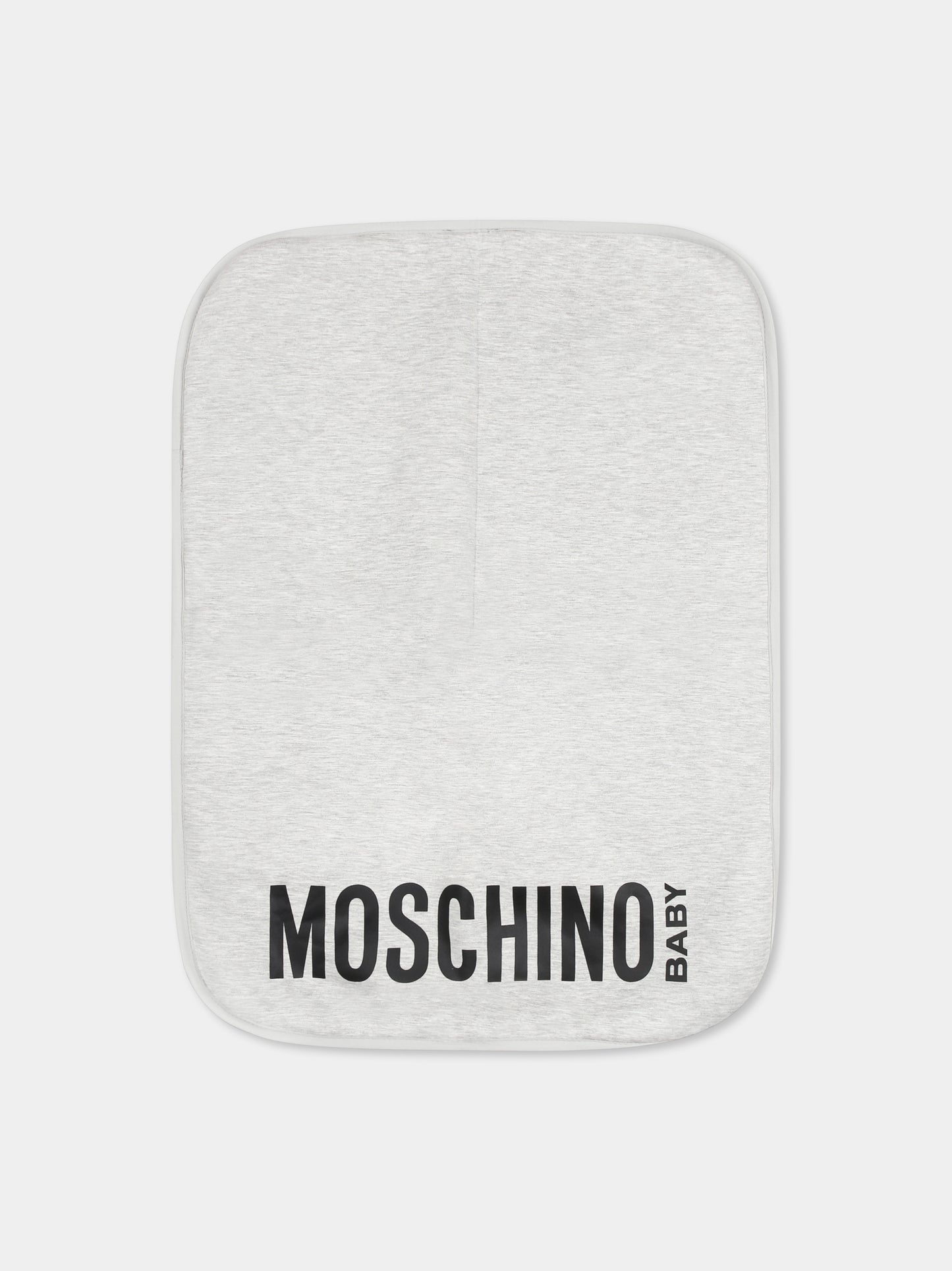 Borsa mamma grigia per neonati con Teddy Bear