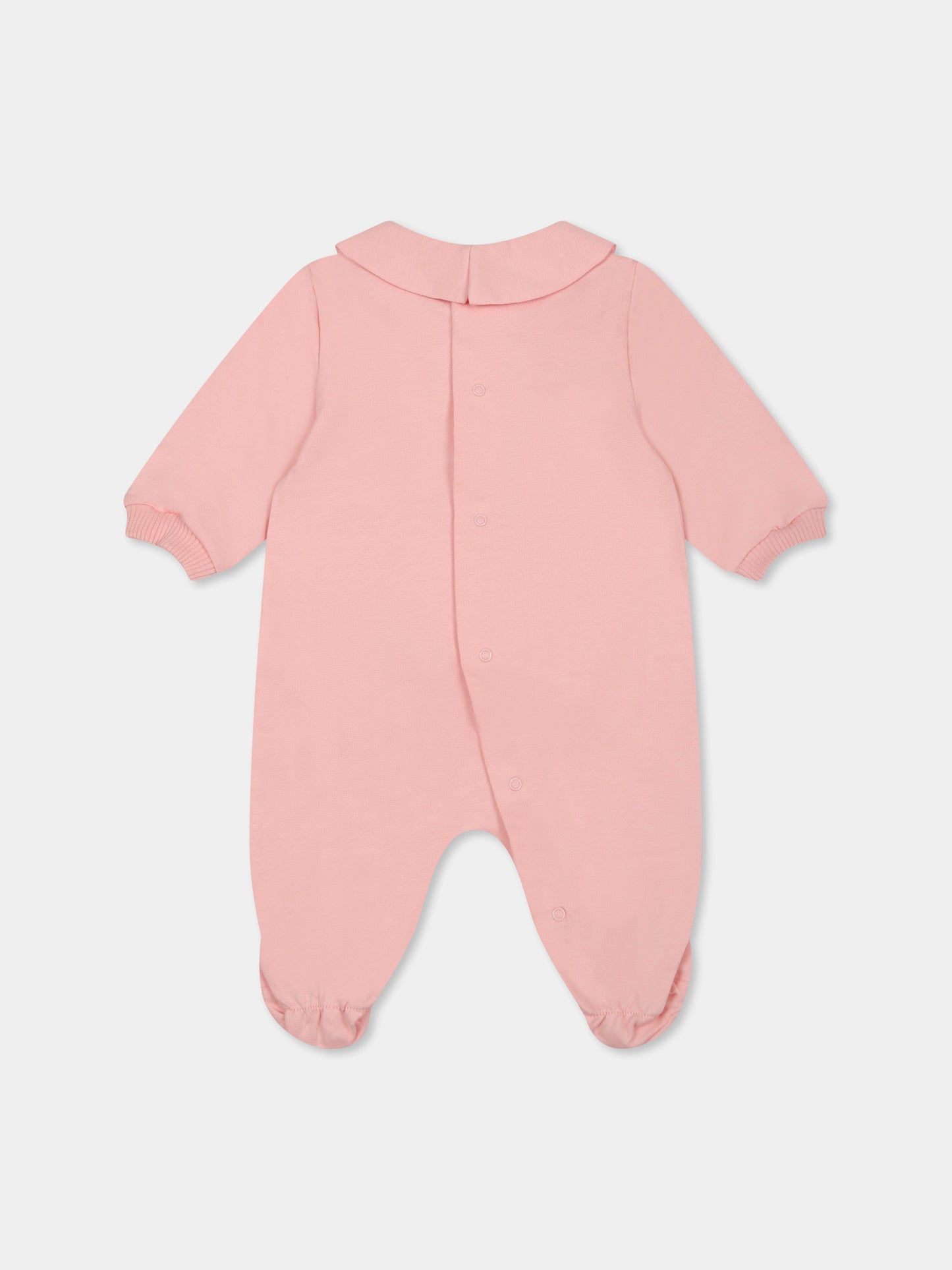 Tutina rosa per neonata con Teddy Bear