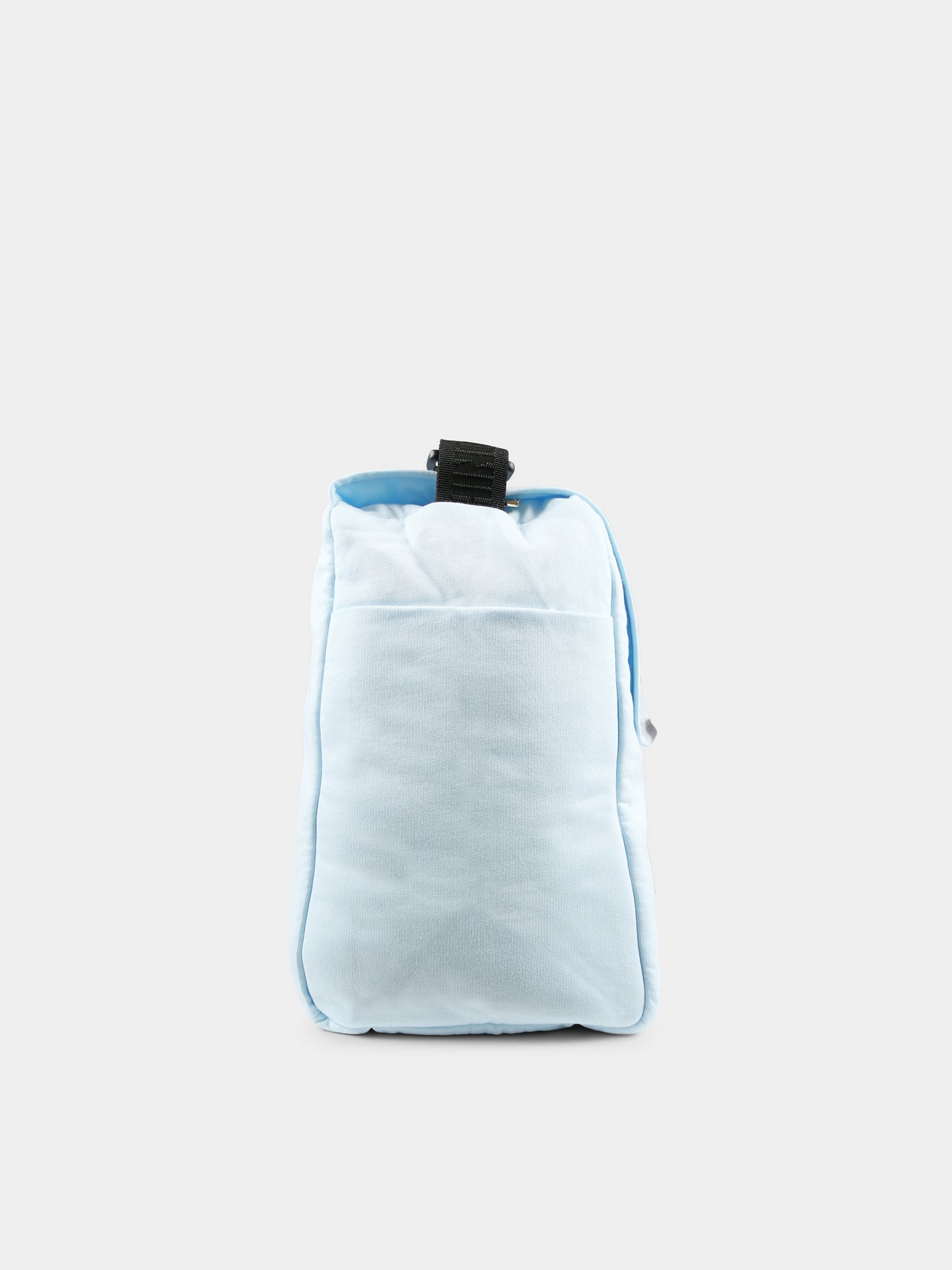 Borsa mamma celeste per neonato con Teddy Bear