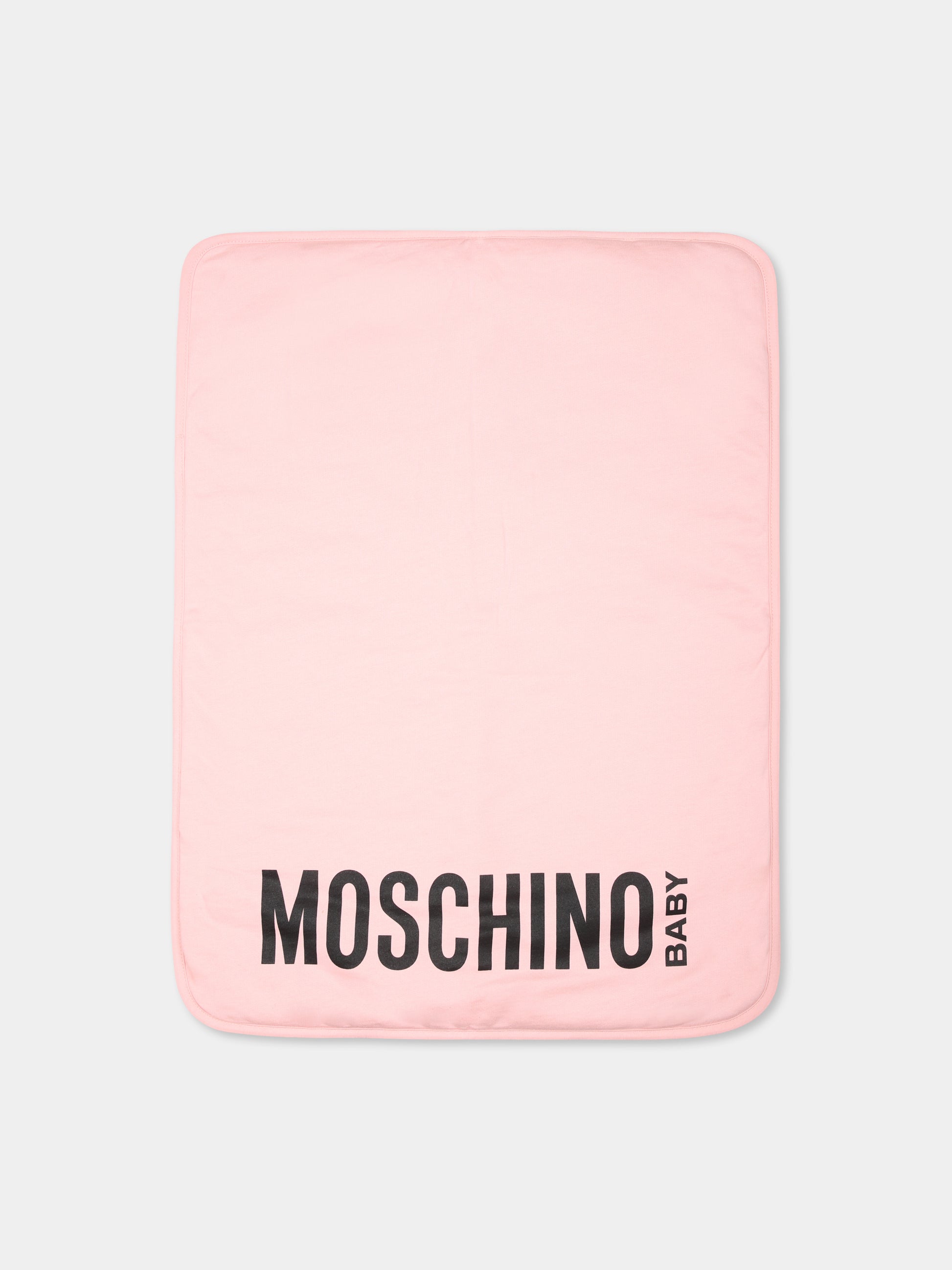 Borsa mamma rosa per neonata con Teddy Bear,Moschino Kids,MUX05B LCA19 50209