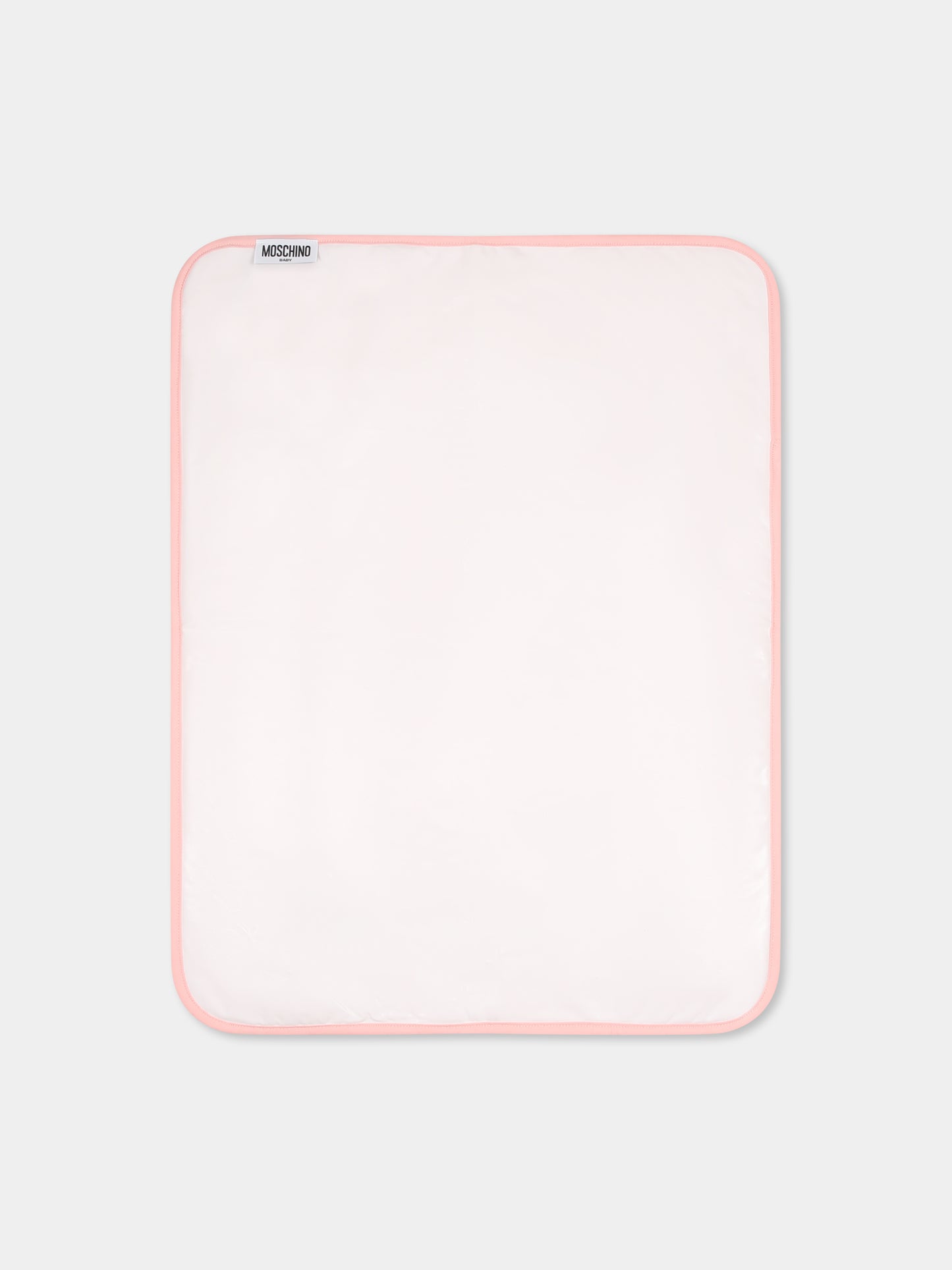 Borsa mamma rosa per neonata con Teddy Bear