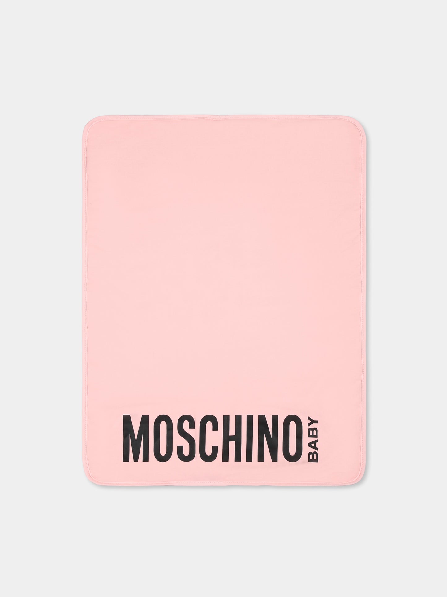 Borsa mamma rosa per neonata con Teddy Bear,Moschino Kids,MUX05C L3A89 50209