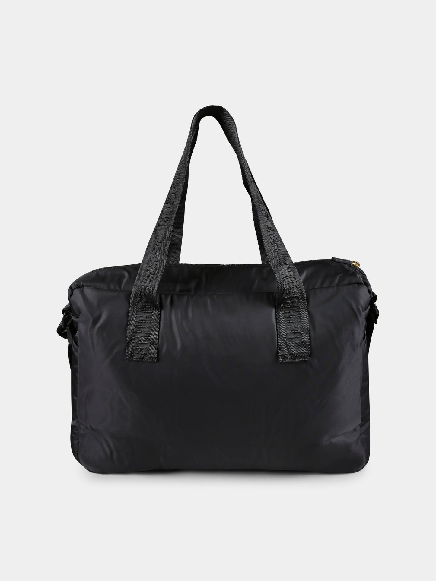 Borsa mamma nera per neonati con Teddy Bear,Moschino Kids,MUX05C L3A89 60100