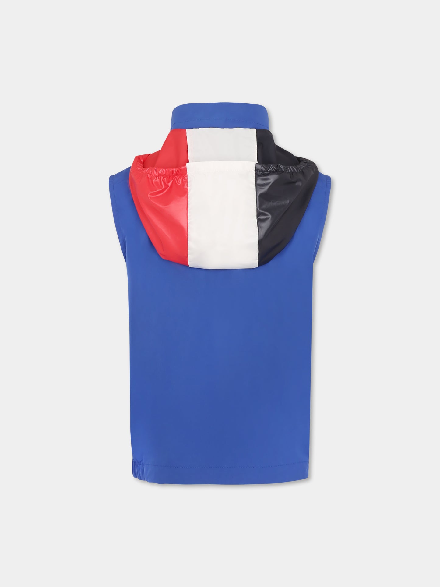 Gilet Zene blu per bambino con logo