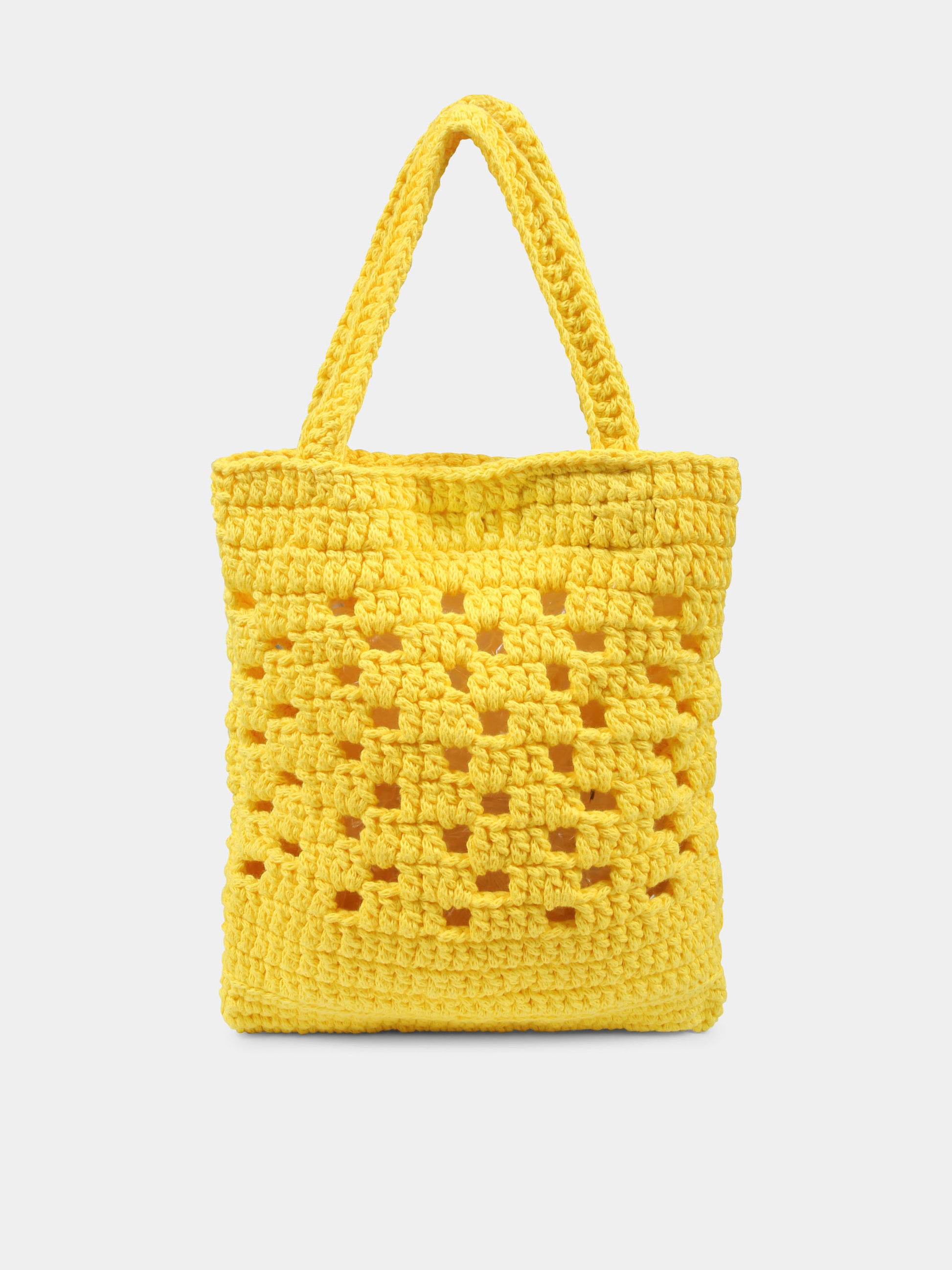 Borsa gialla per bambina con SpongeBob,Stella Mccartney Kids,TW0B08 Z2942 244