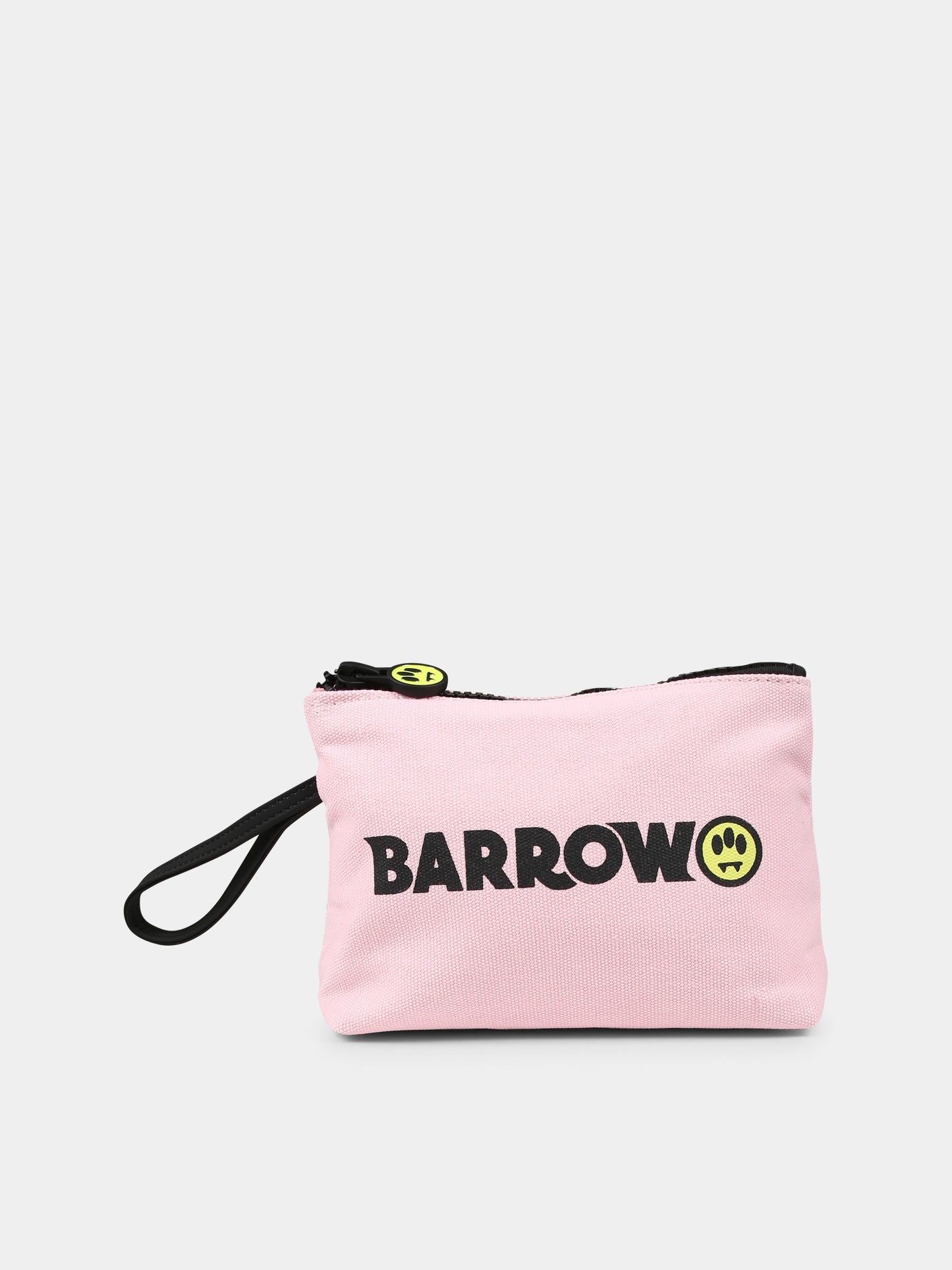 Pochette rosa per bambina con logo,Barrow,S5BKJUBA095 BW014