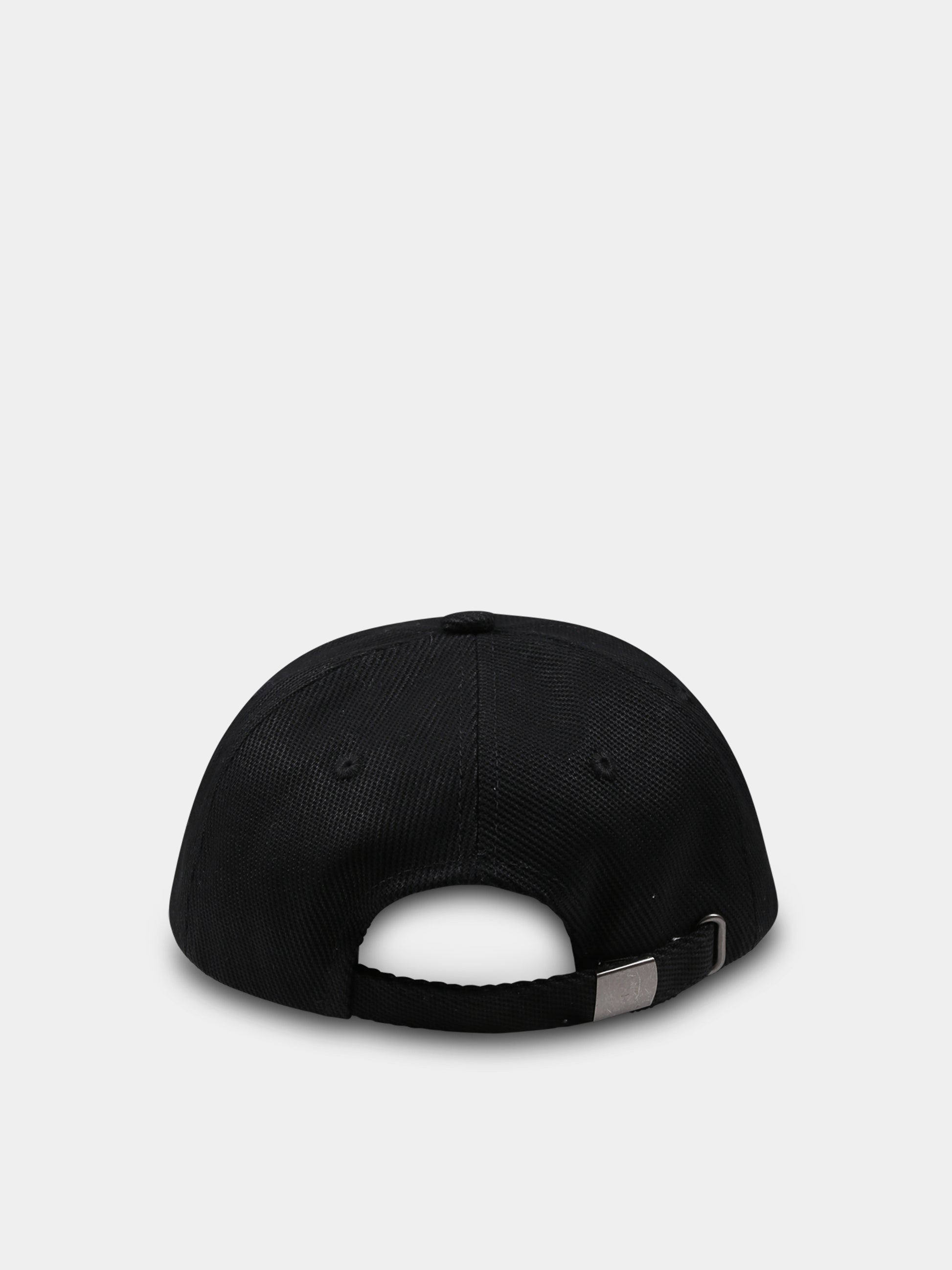 Cappello nero per bambina con logo,Msgm Kids,S5MSJGBC196 110